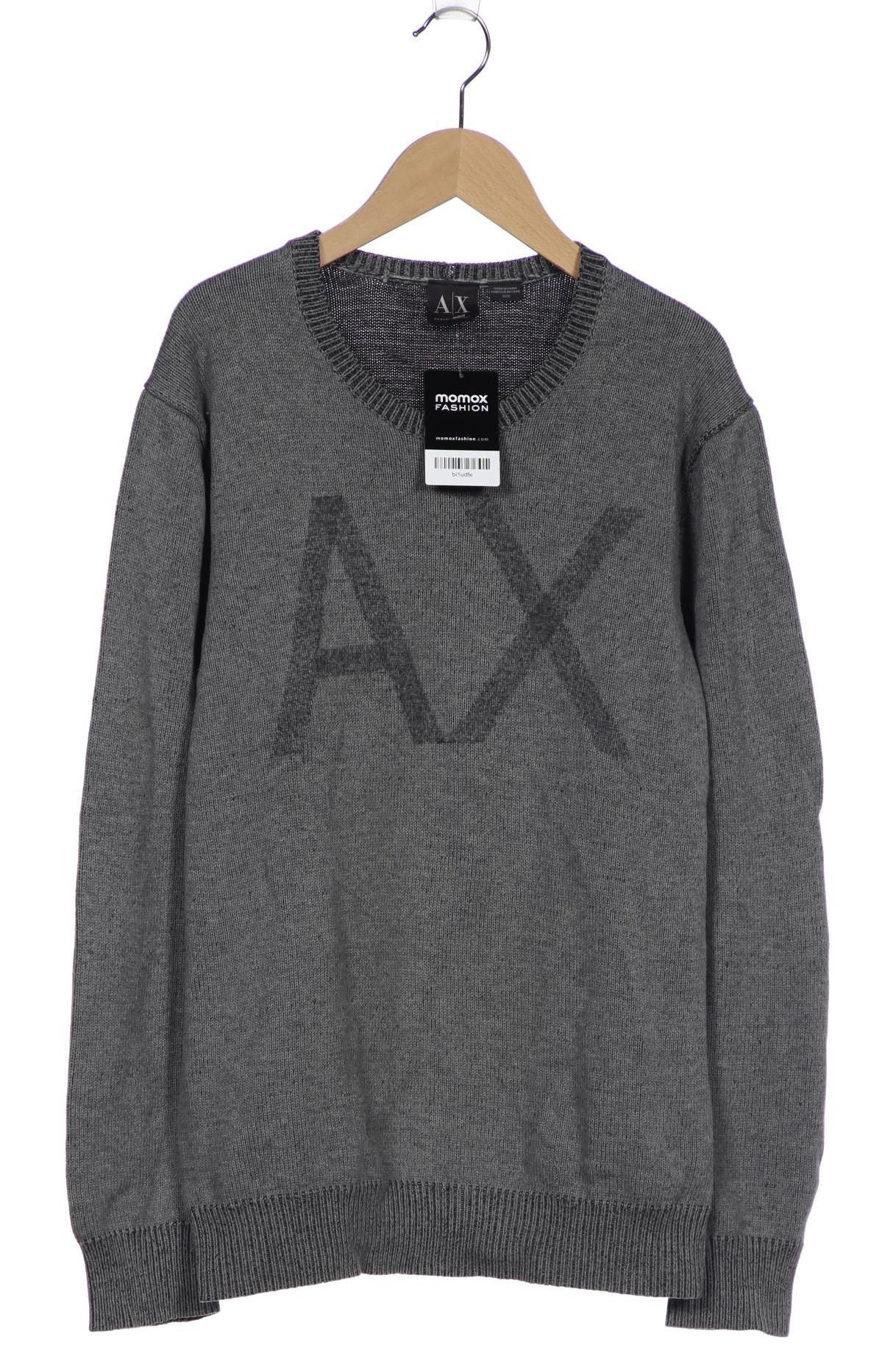 

AX Armani Exchange Herren Pullover, grau