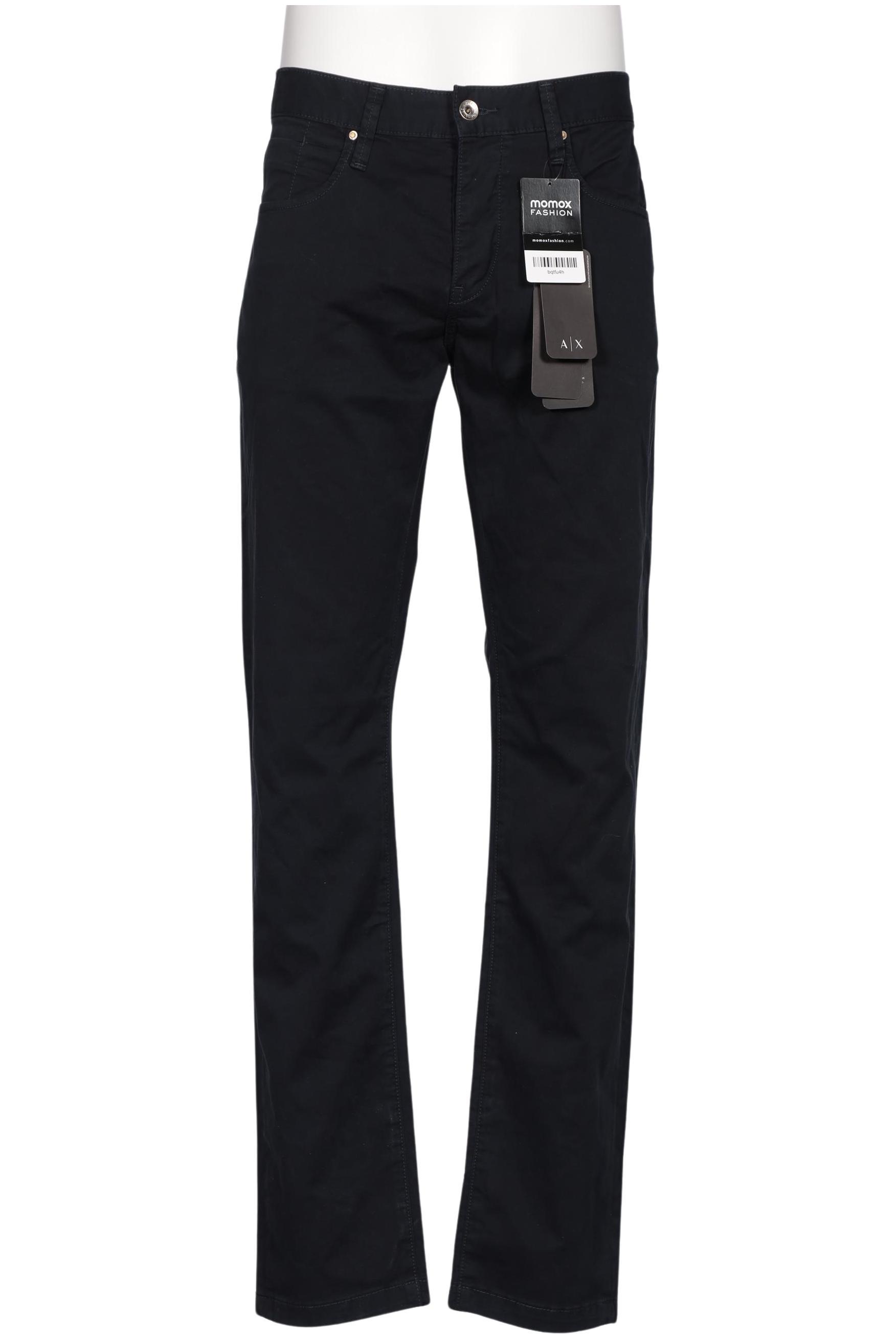 

AX Armani Exchange Herren Stoffhose, marineblau, Gr. 34