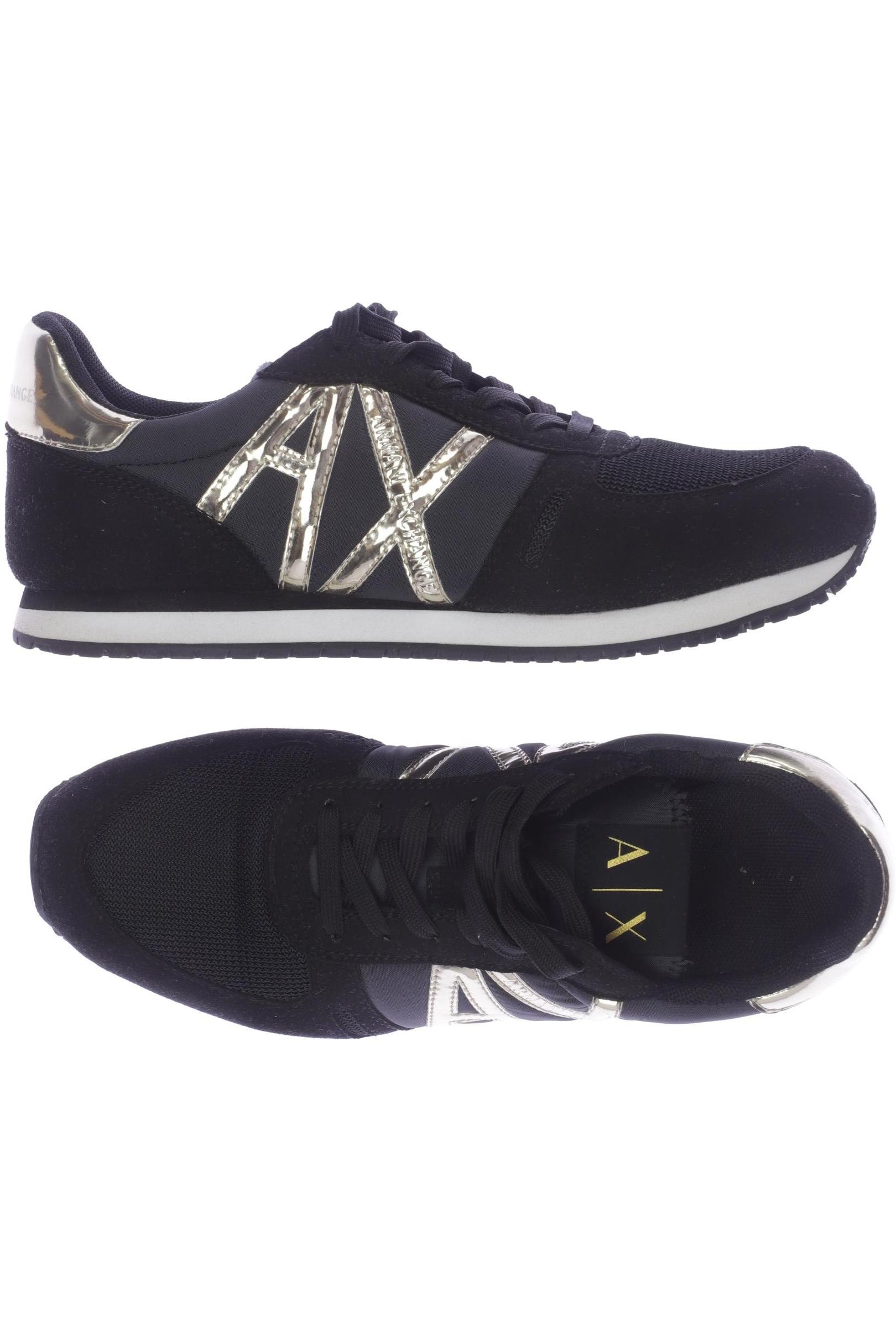 

AX Armani Exchange Damen Sneakers, schwarz, Gr. 38