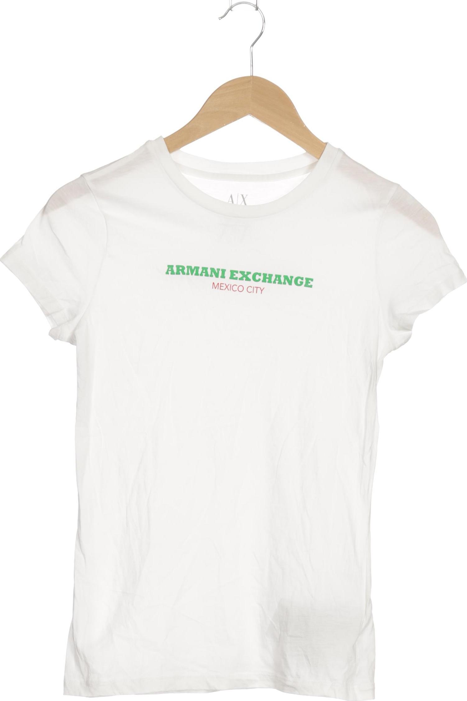 

AX Armani Exchange Damen T-Shirt, weiß, Gr. 38