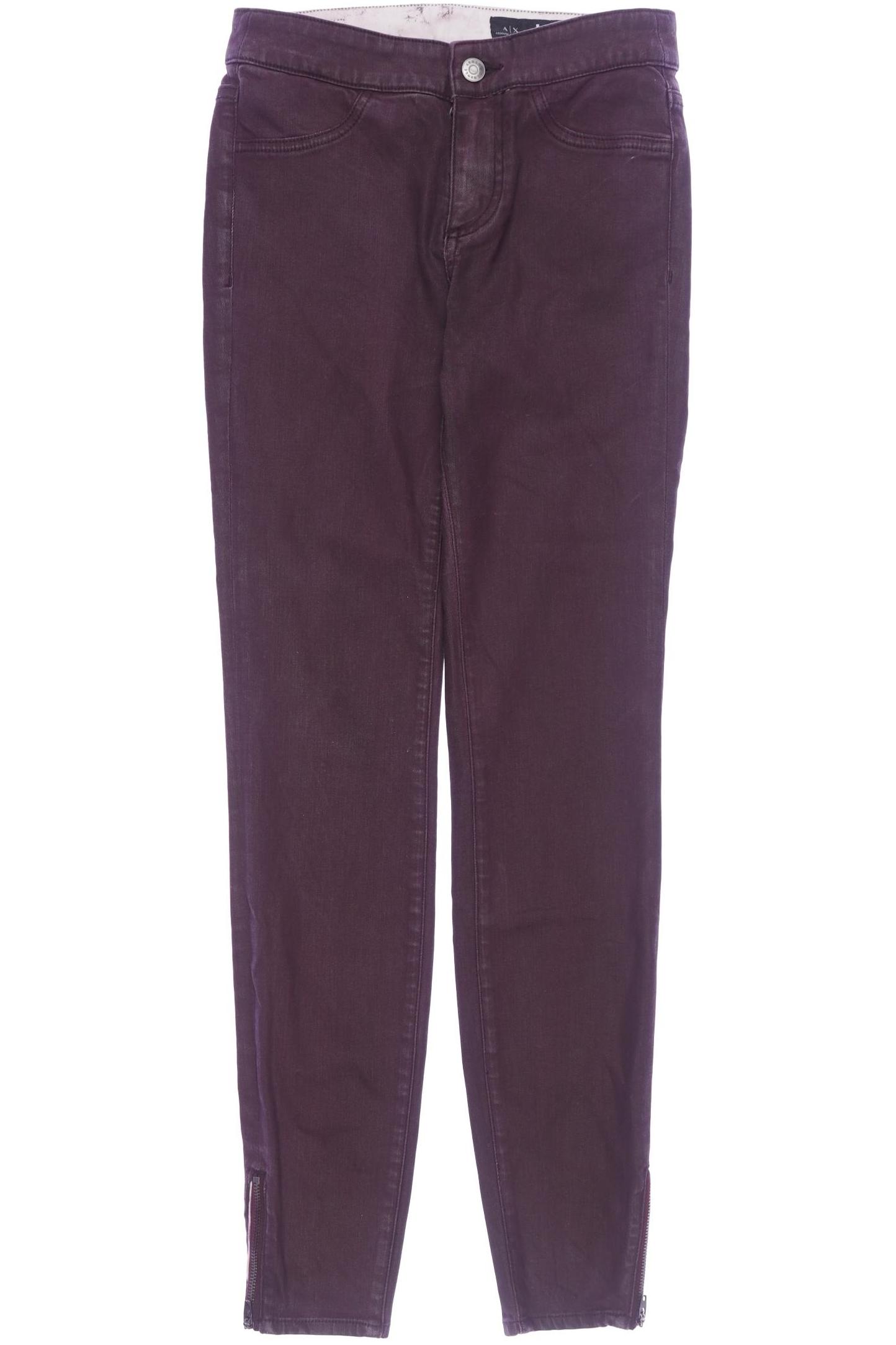 

AX Armani Exchange Damen Stoffhose, bordeaux, Gr. 25