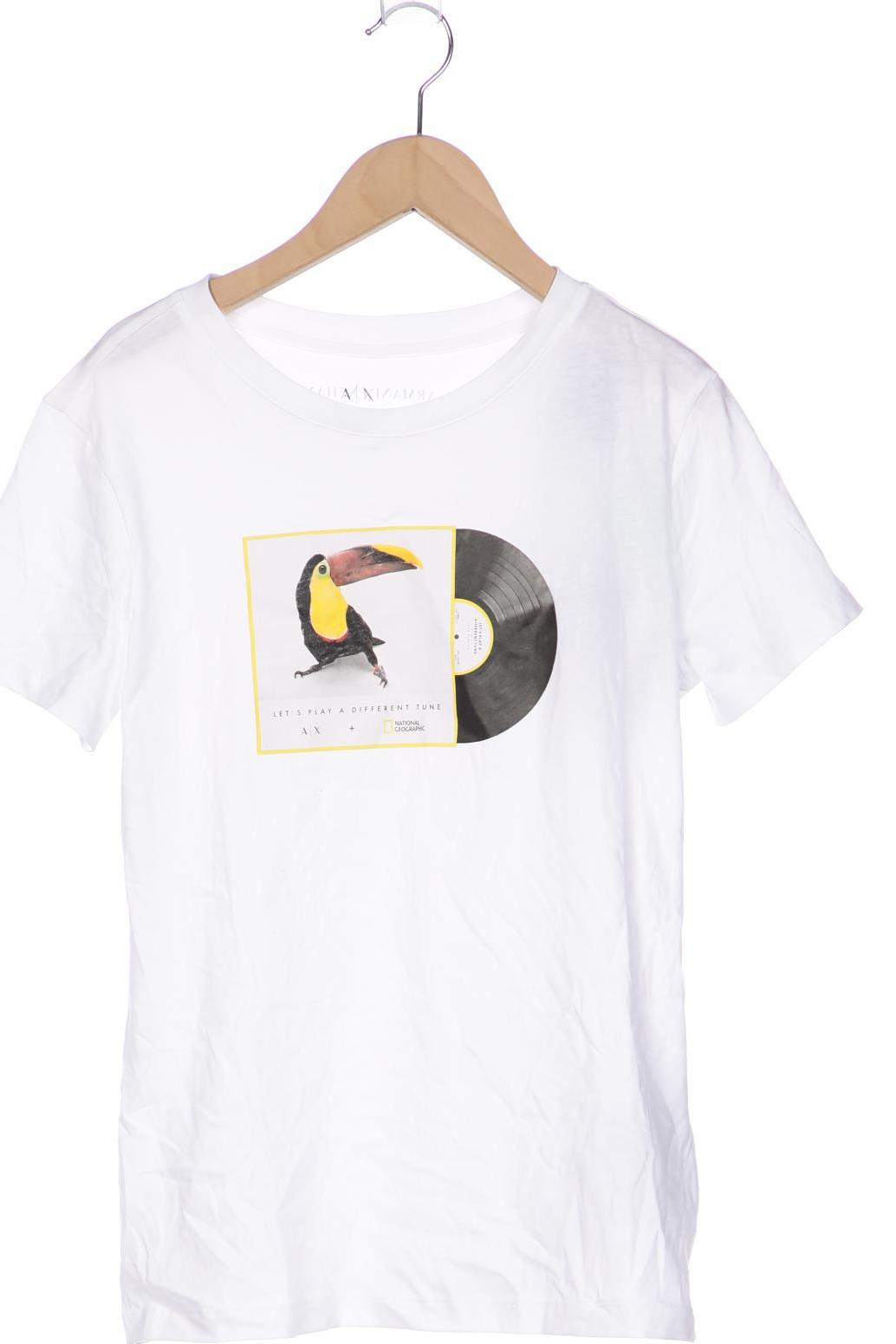 

AX Armani Exchange Damen T-Shirt, weiß, Gr. 36