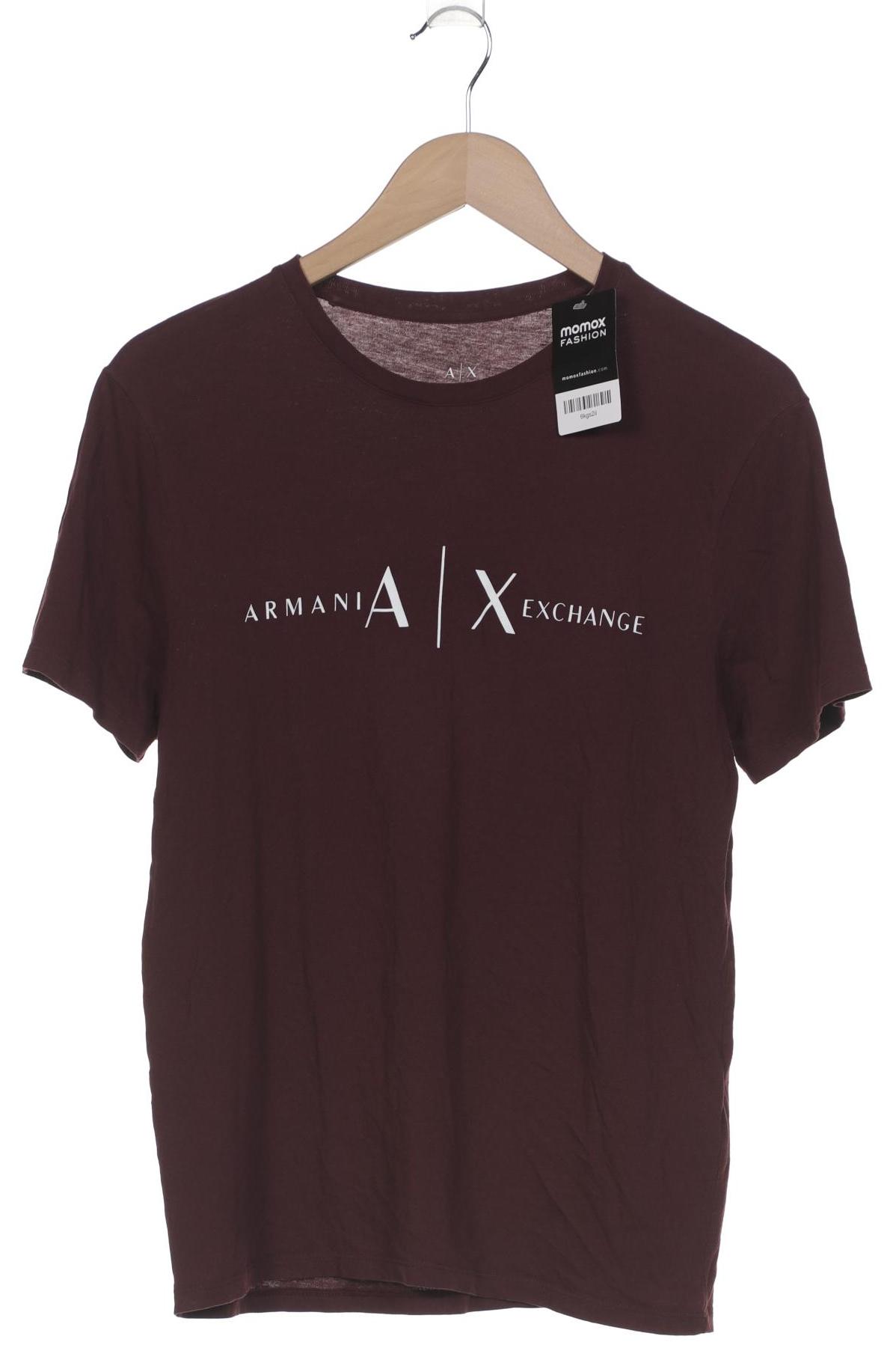 

AX Armani Exchange Herren T-Shirt, bordeaux, Gr. 46
