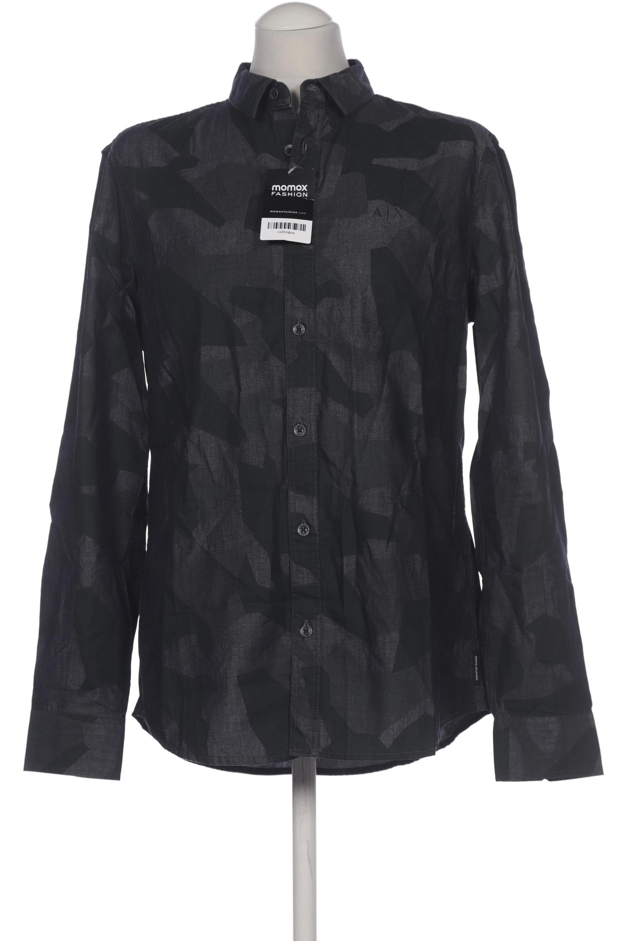 

AX Armani Exchange Herren Hemd, grün, Gr. 48