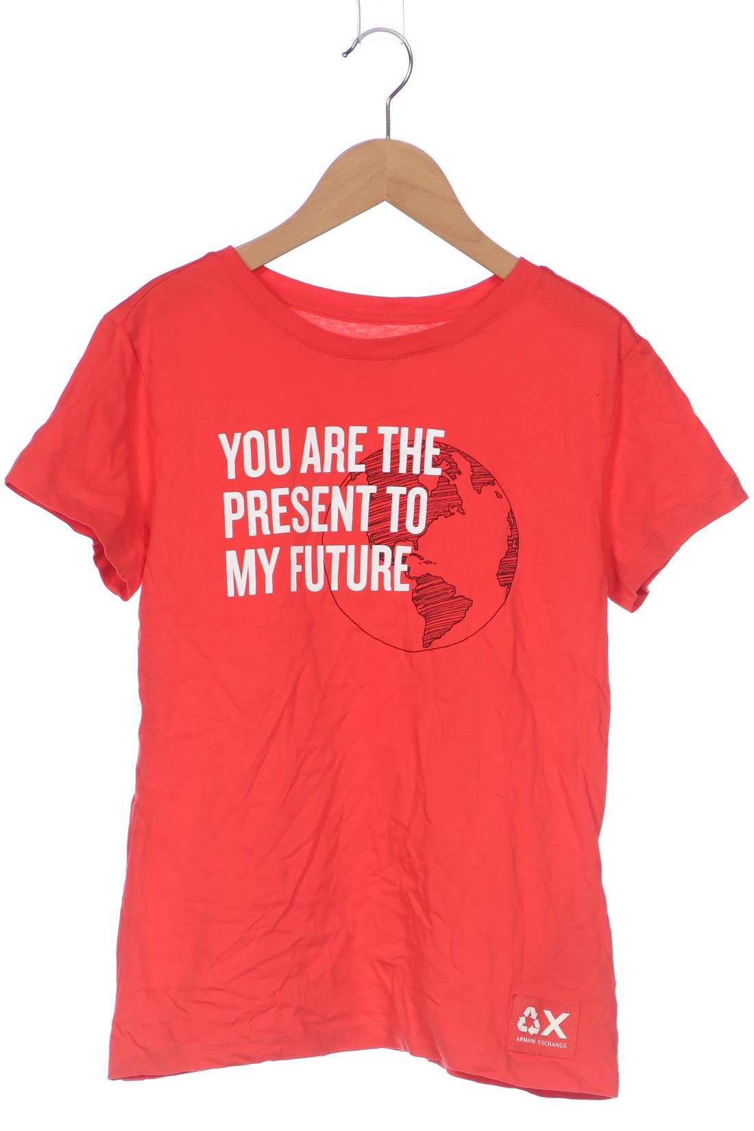

AX Armani Exchange Damen T-Shirt, rot, Gr. 36
