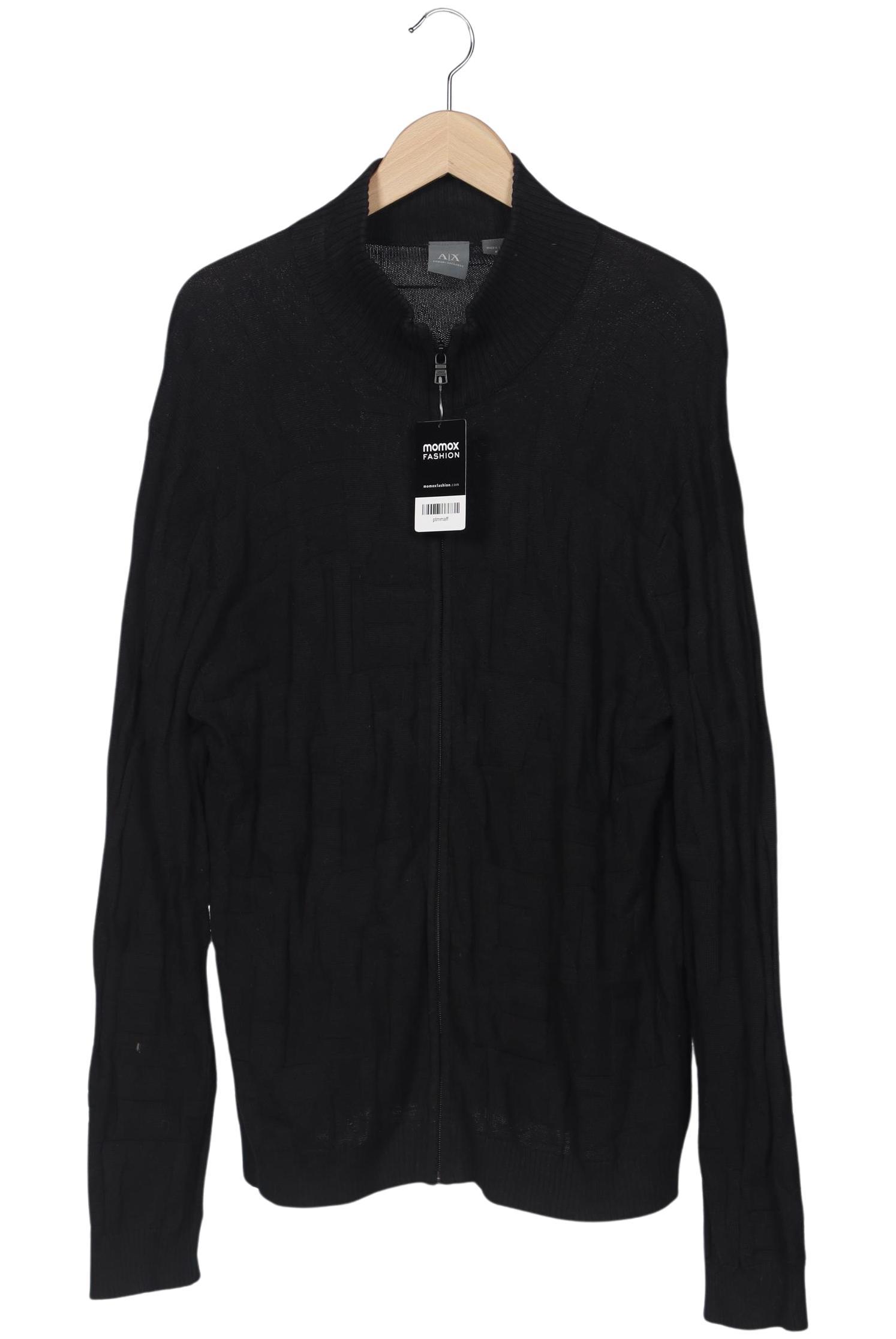 

AX Armani Exchange Herren Strickjacke, schwarz, Gr. 54