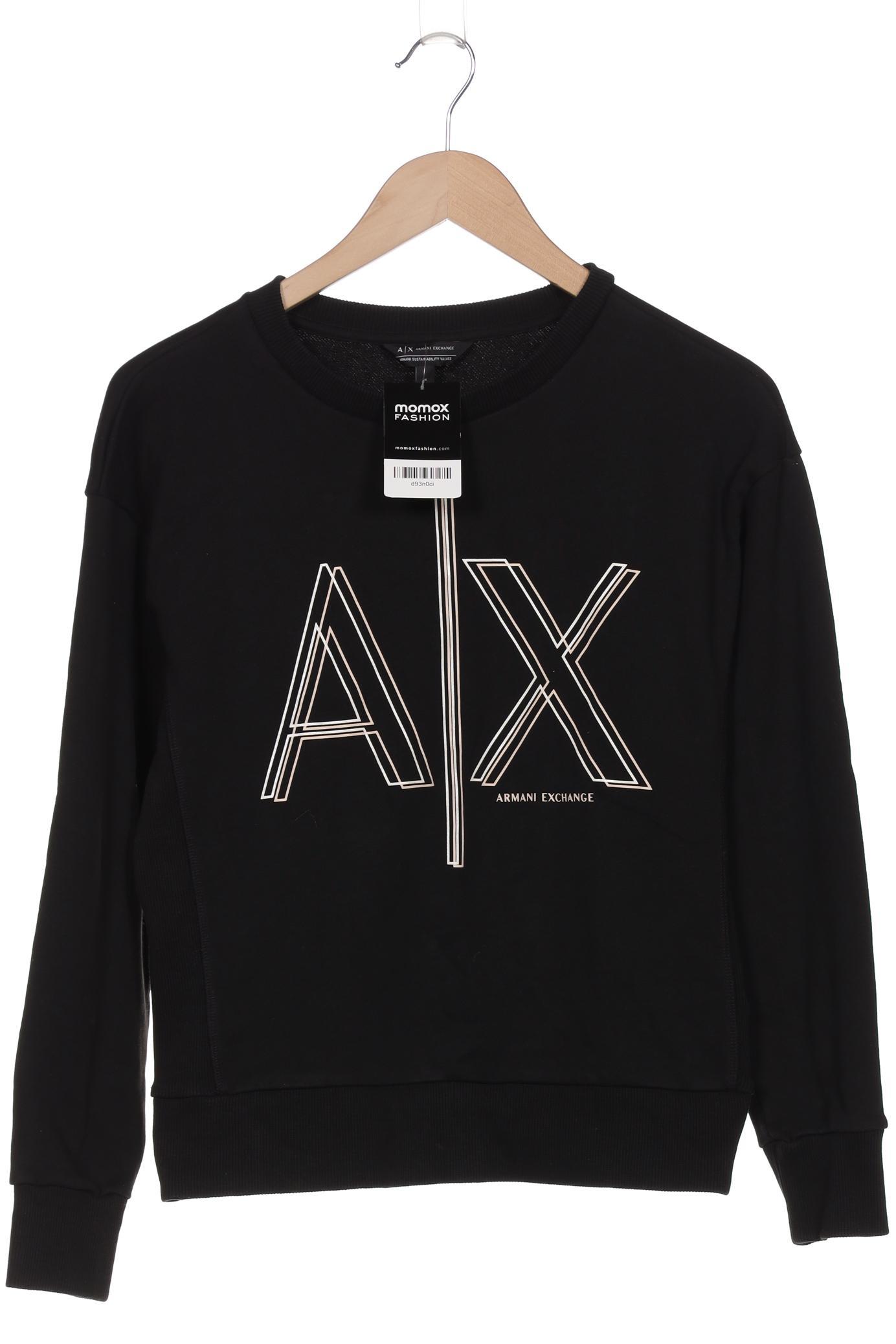 

AX Armani Exchange Damen Sweatshirt, schwarz, Gr. 36
