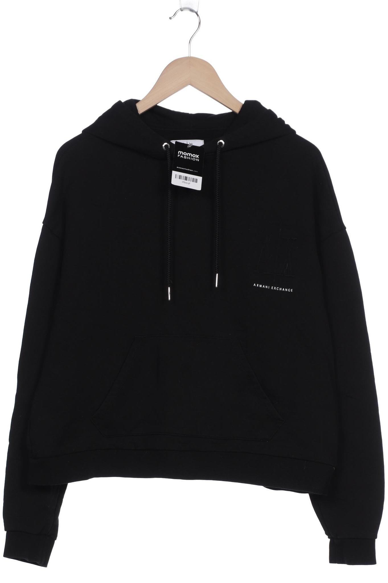 

AX Armani Exchange Damen Kapuzenpullover, schwarz