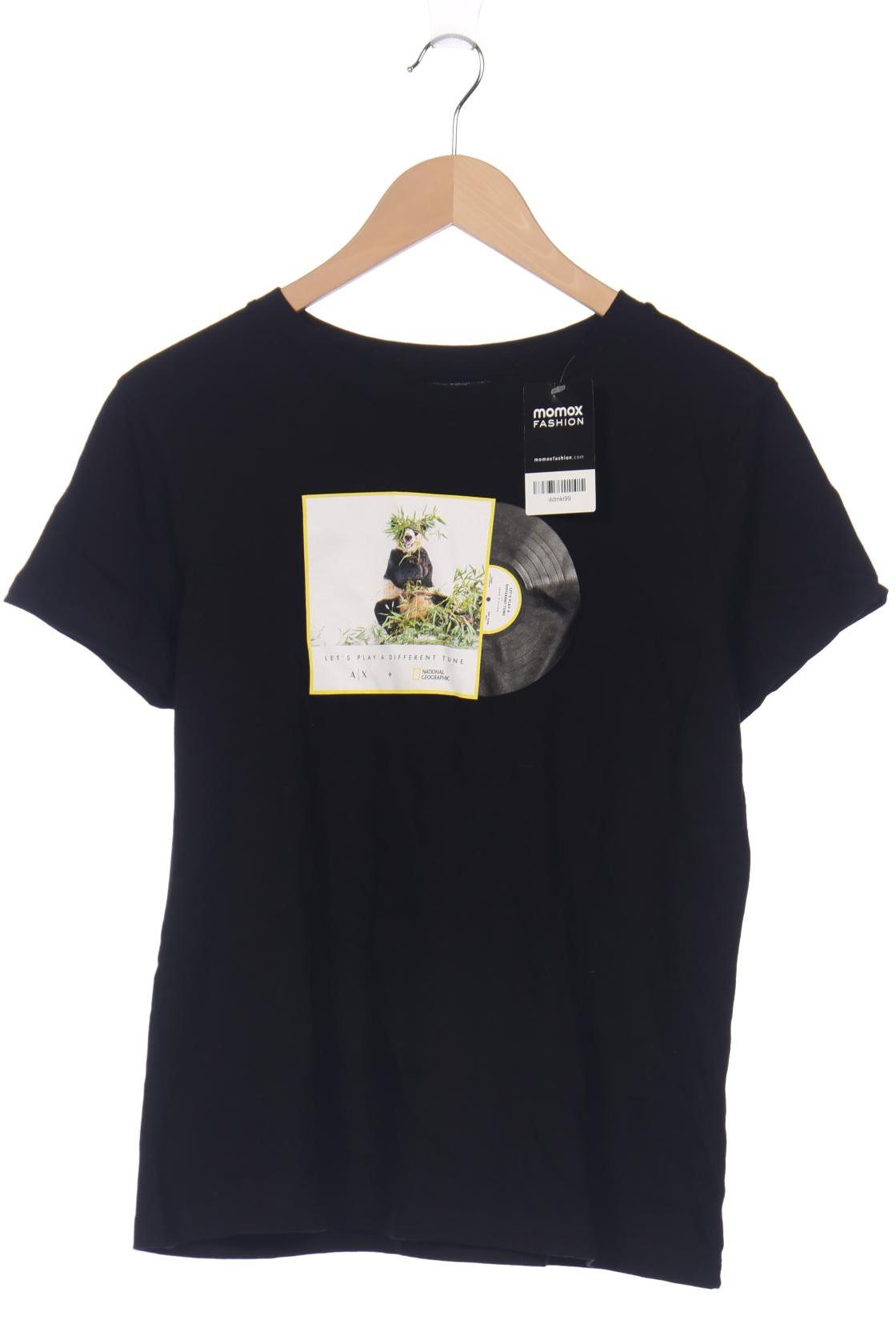 

AX Armani Exchange Damen T-Shirt, schwarz