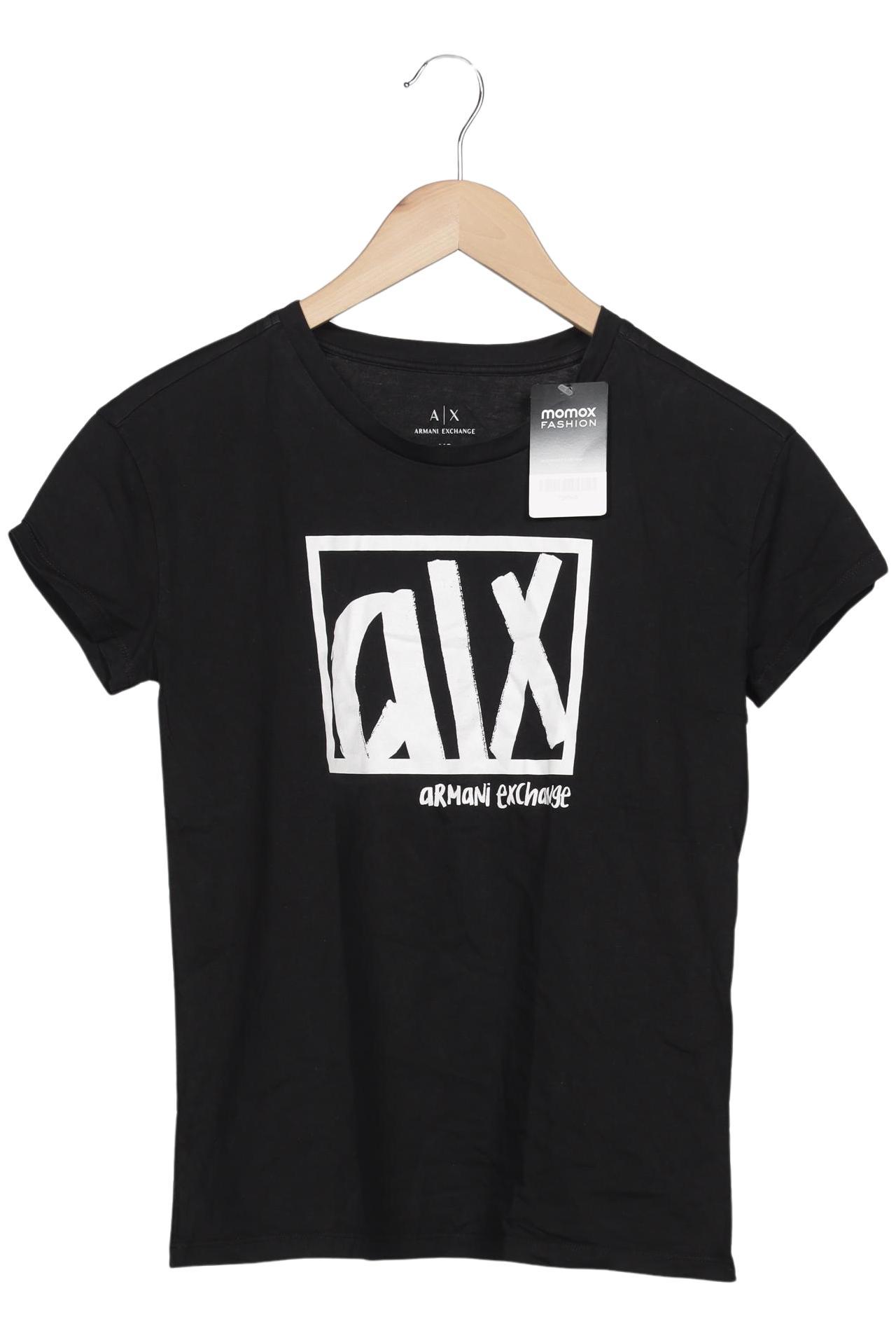 

AX Armani Exchange Damen T-Shirt, schwarz, Gr. 34
