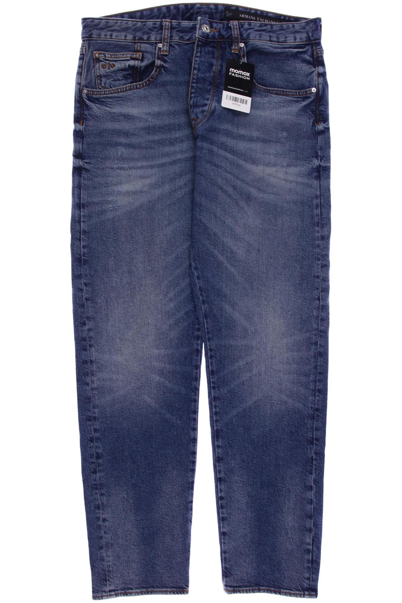 

AX Armani Exchange Herren Jeans, blau