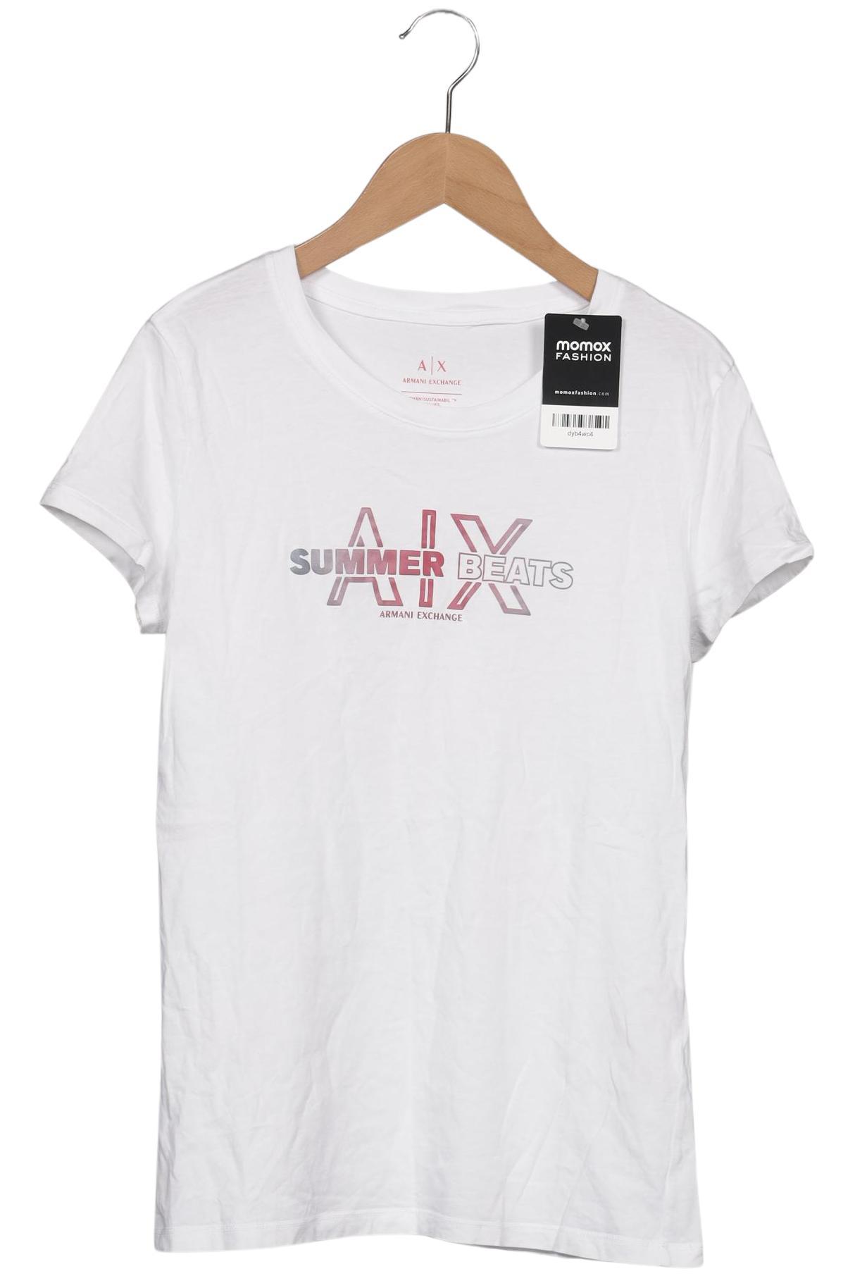 

AX Armani Exchange Damen T-Shirt, weiß, Gr. 42
