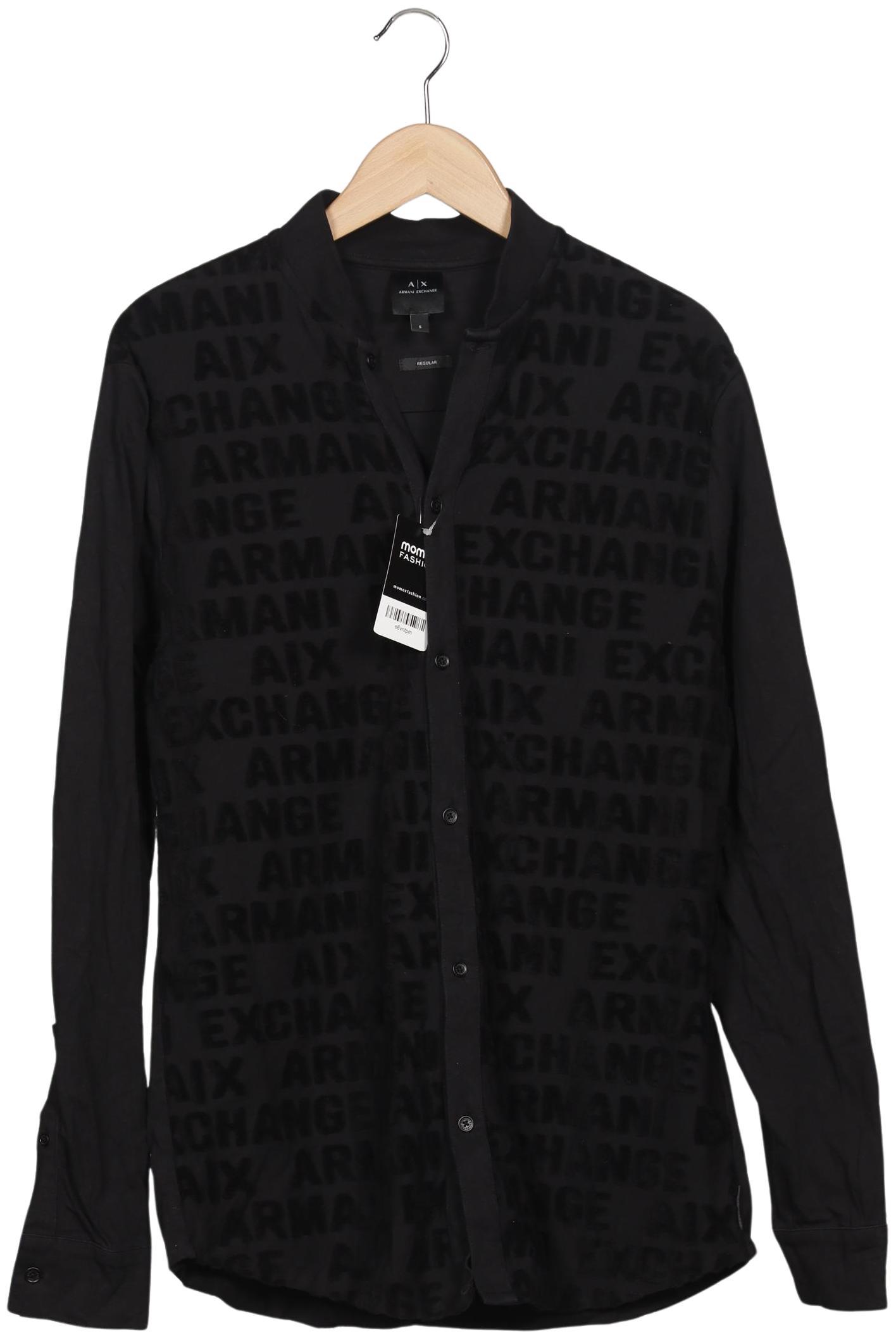 

AX Armani Exchange Herren Hemd, schwarz, Gr. 46