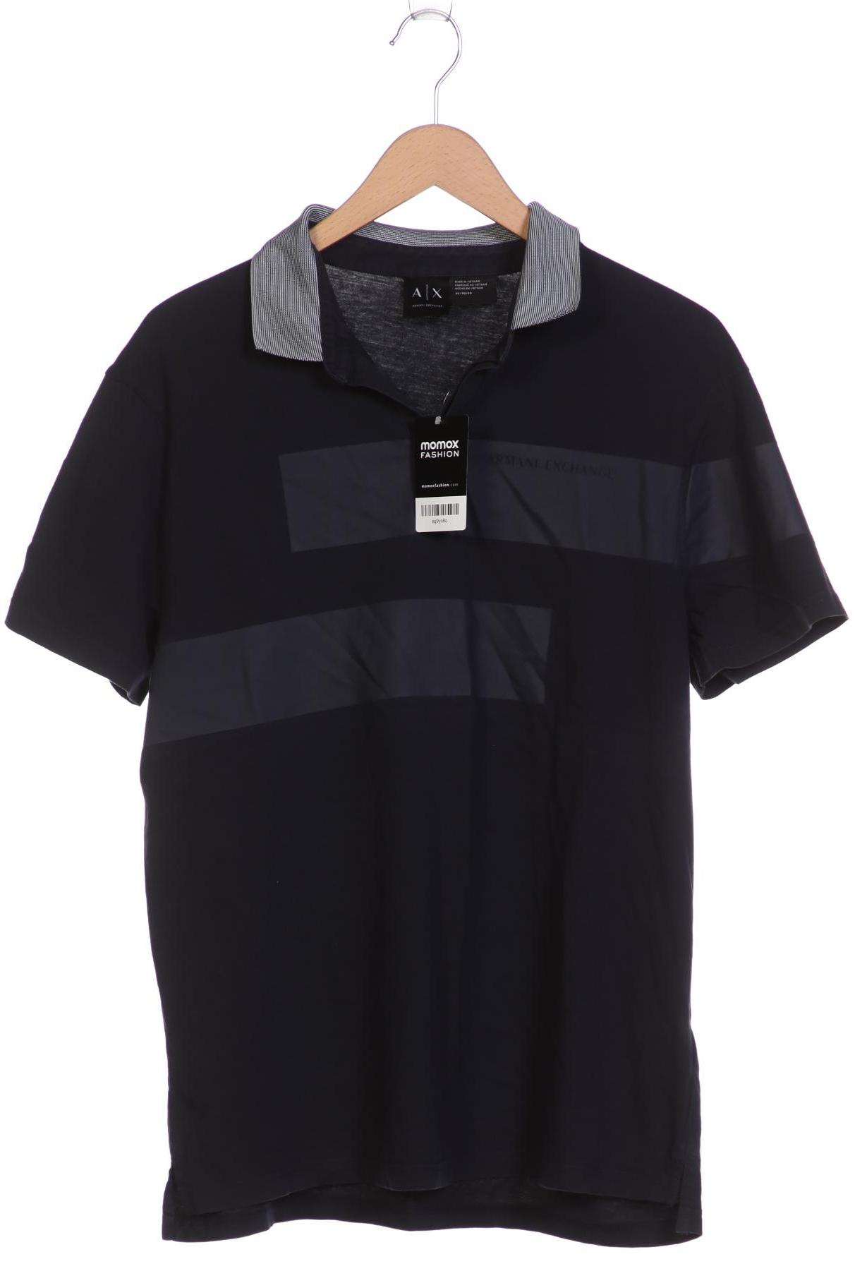

AX Armani Exchange Herren Poloshirt, marineblau