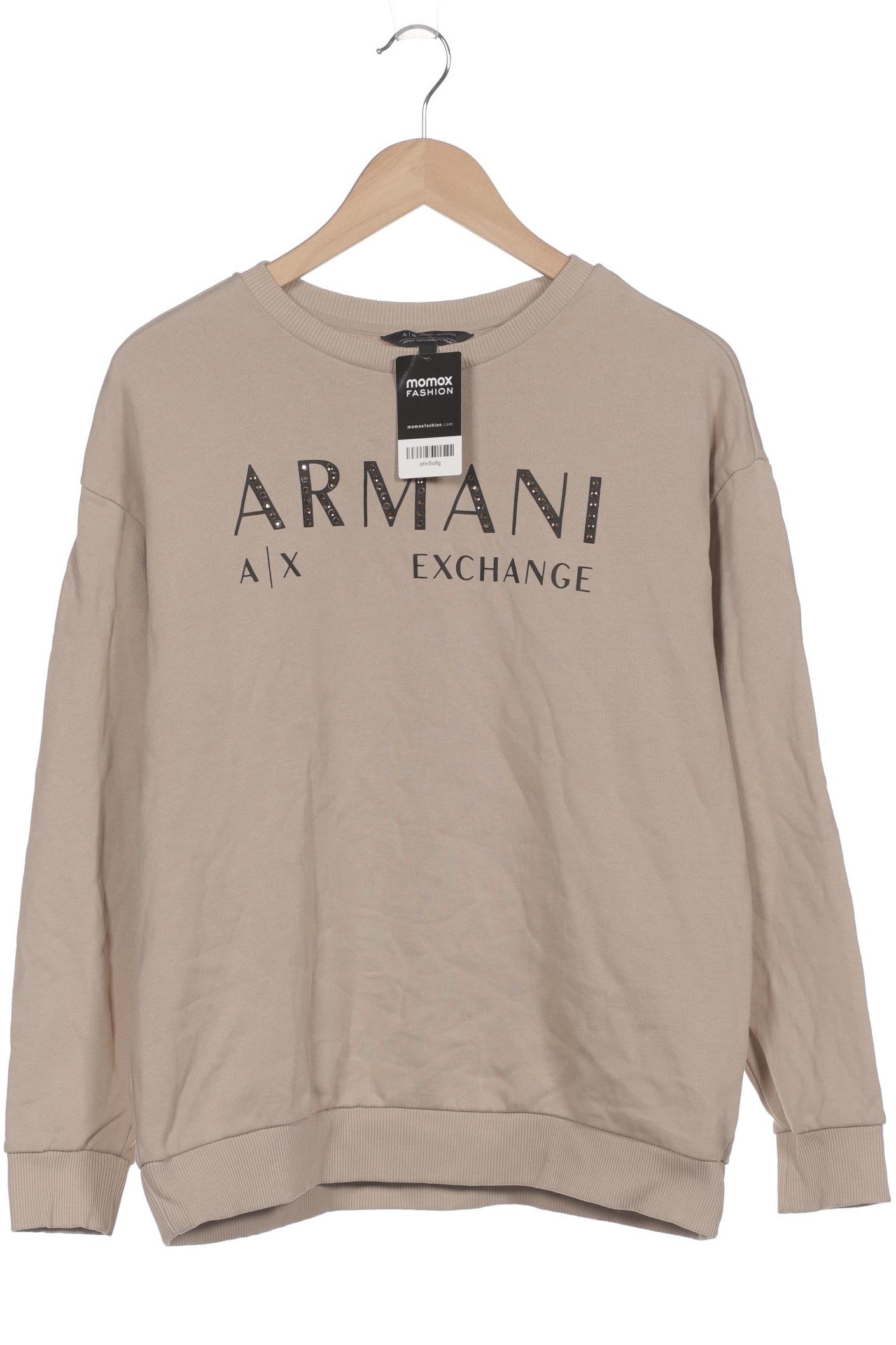 

AX Armani Exchange Damen Sweatshirt, beige, Gr. 38