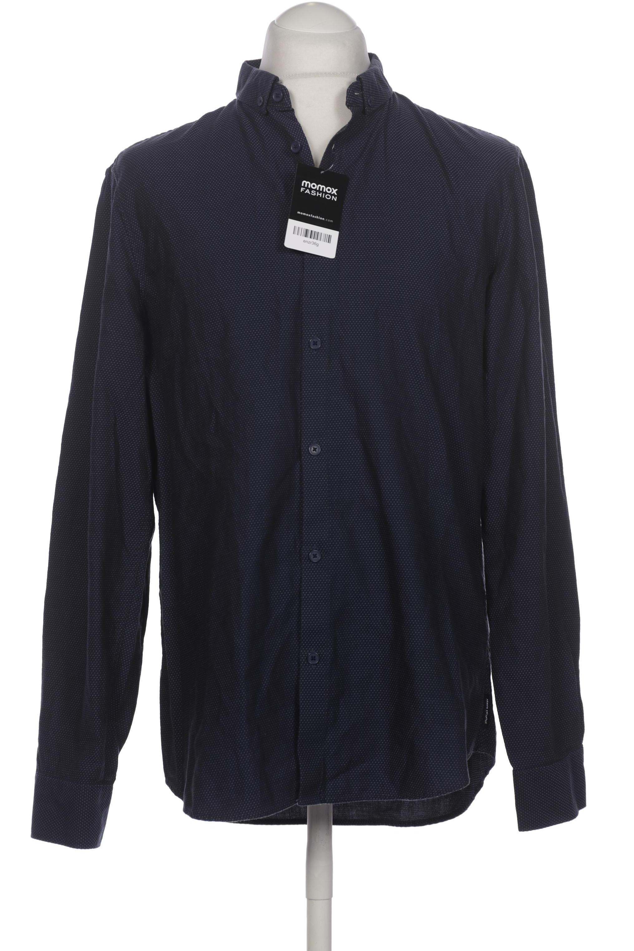 

AX Armani Exchange Herren Hemd, marineblau, Gr. 54