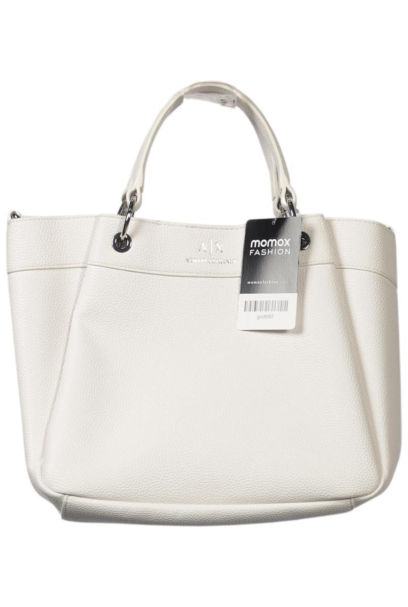 

AX Armani Exchange Damen Handtasche, cremeweiß, Gr.
