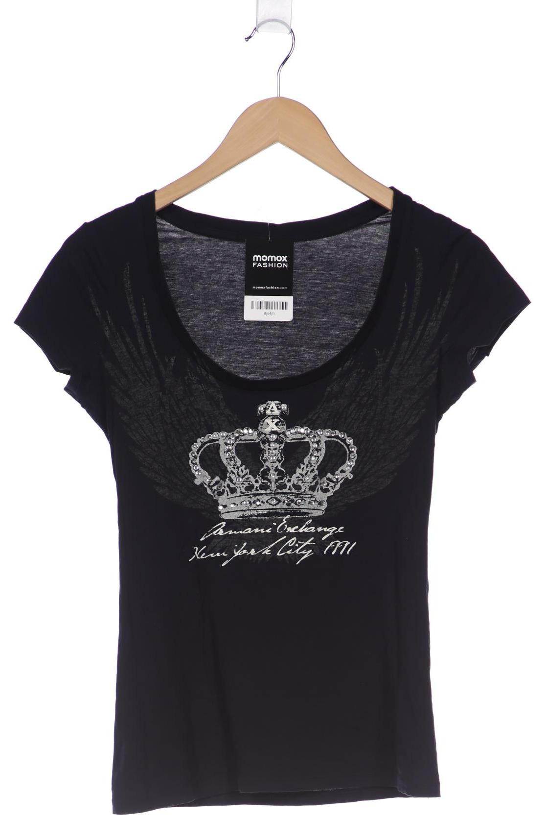 

AX Armani Exchange Damen T-Shirt, marineblau