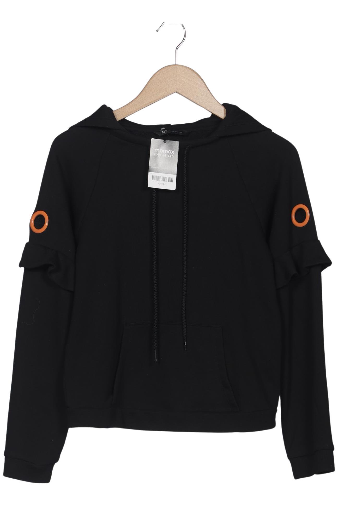 

AX Armani Exchange Damen Kapuzenpullover, schwarz, Gr. 36