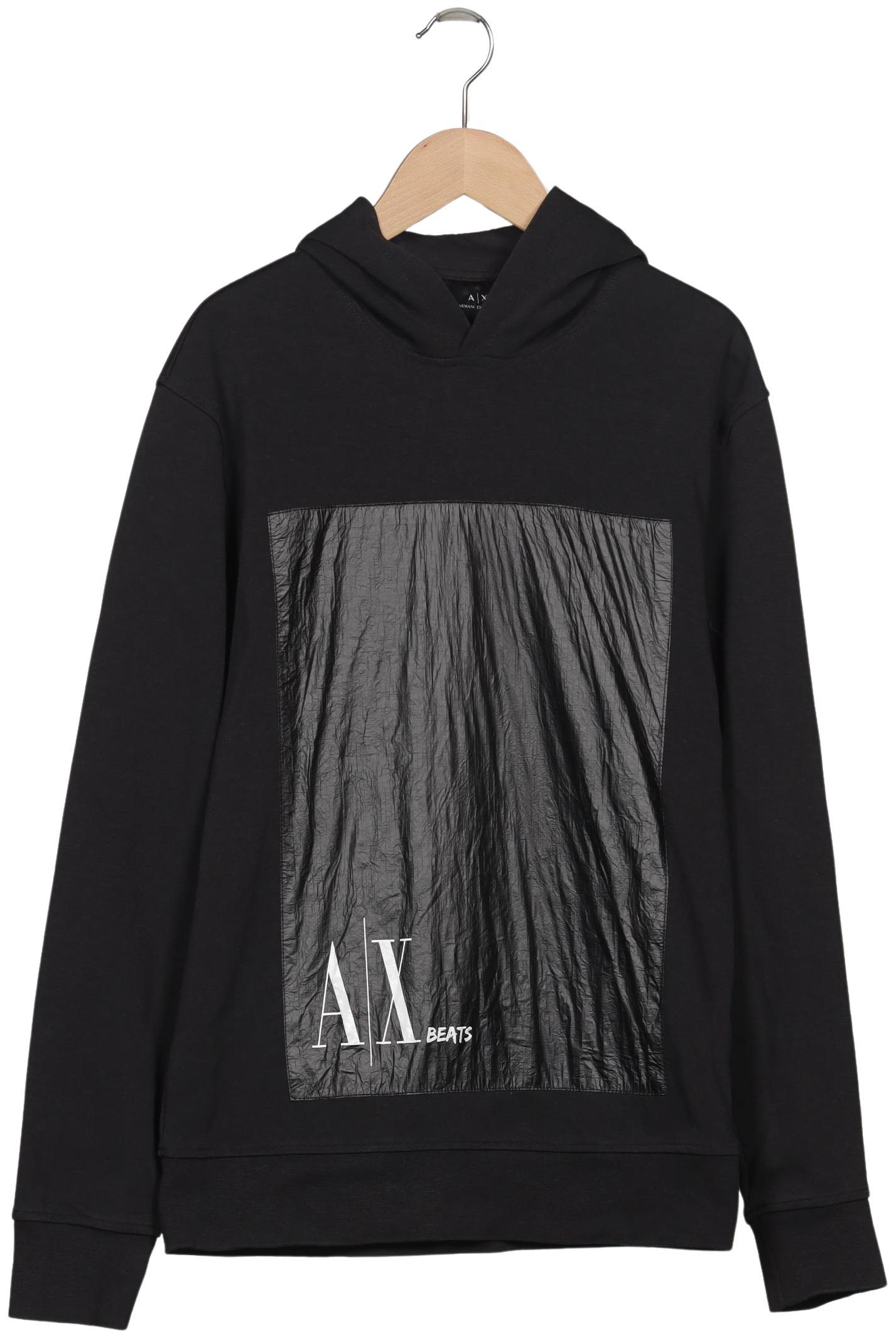 Thumbnail - AX Armani Exchange Herren Kapuzenpullover, schwarz, Gr. 44