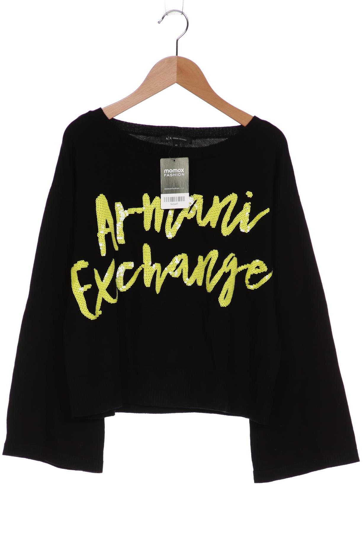

AX Armani Exchange Damen Pullover, schwarz, Gr. 34