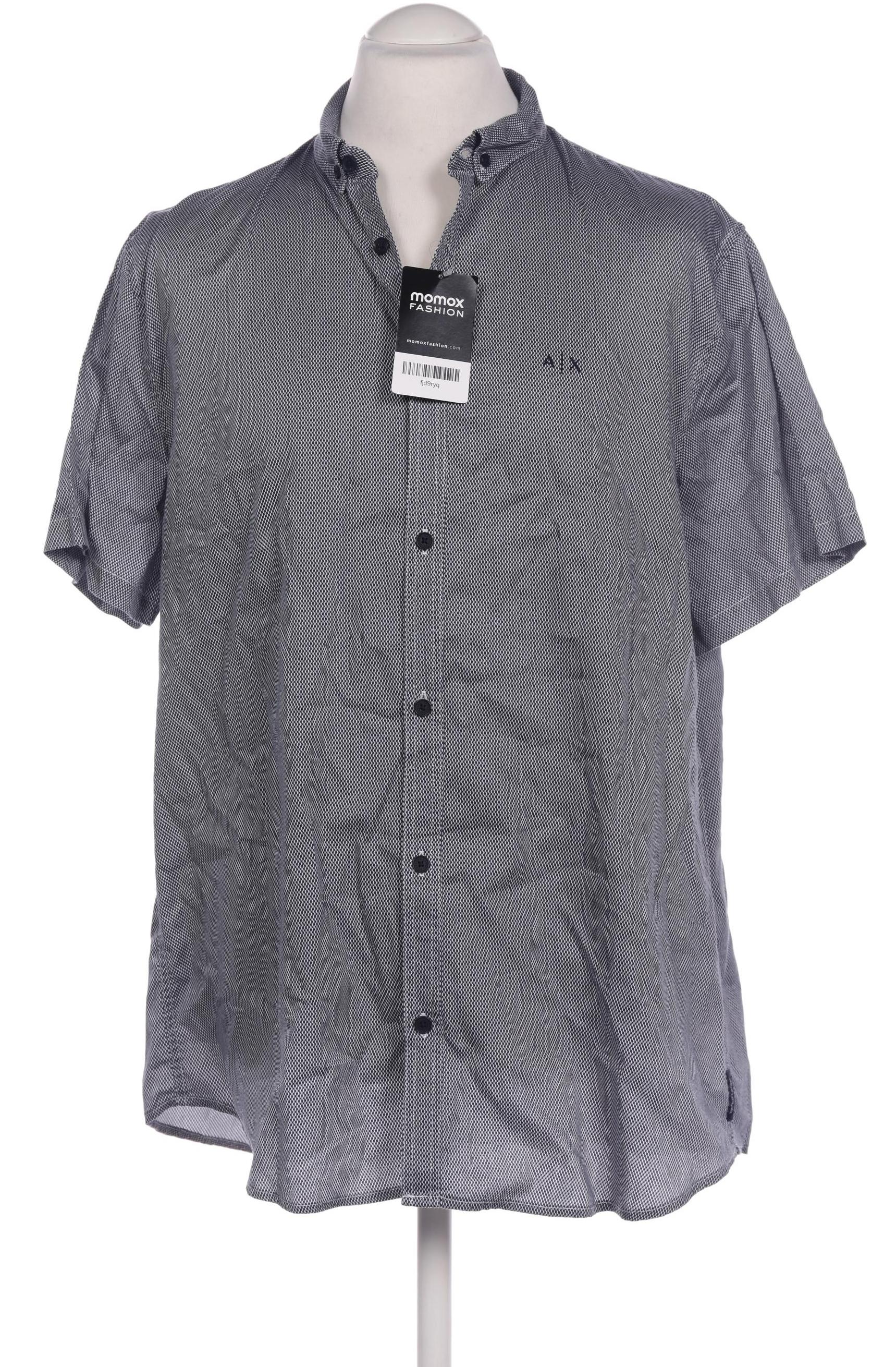 

AX Armani Exchange Herren Hemd, grau, Gr. 54