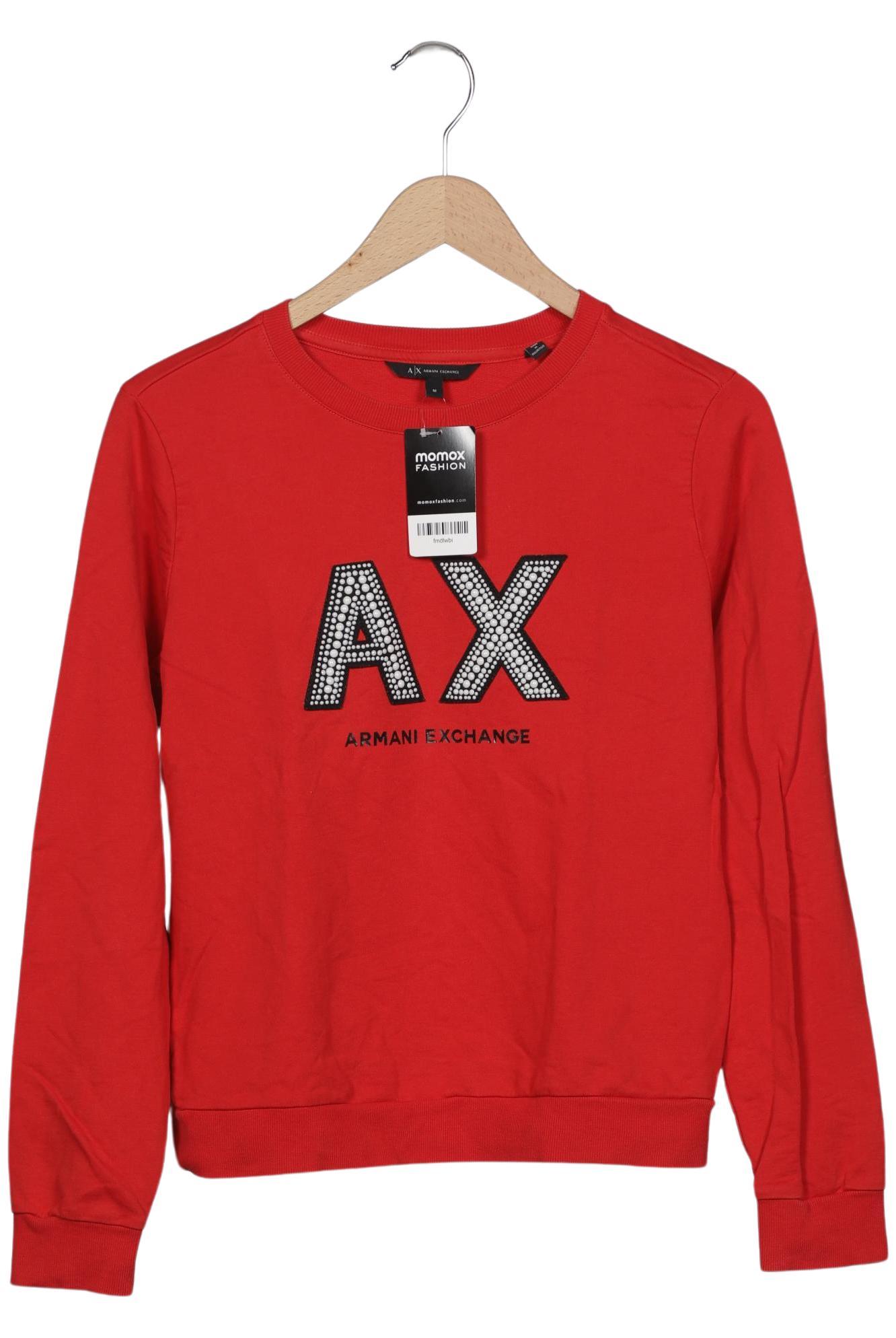 

AX Armani Exchange Damen Sweatshirt, rot, Gr. 38