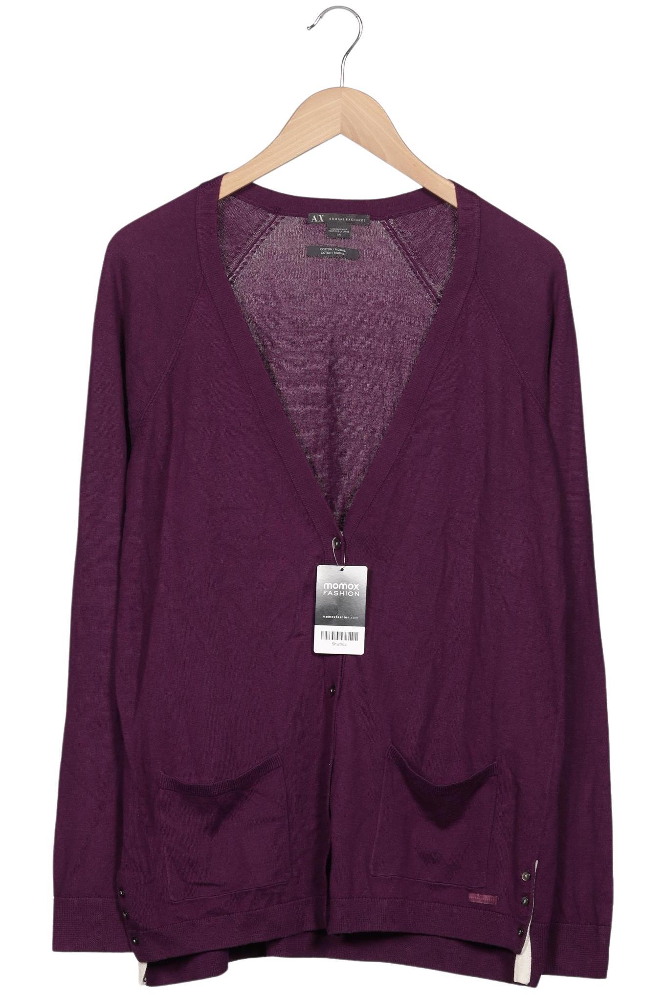 

AX Armani Exchange Damen Strickjacke, flieder, Gr. 42