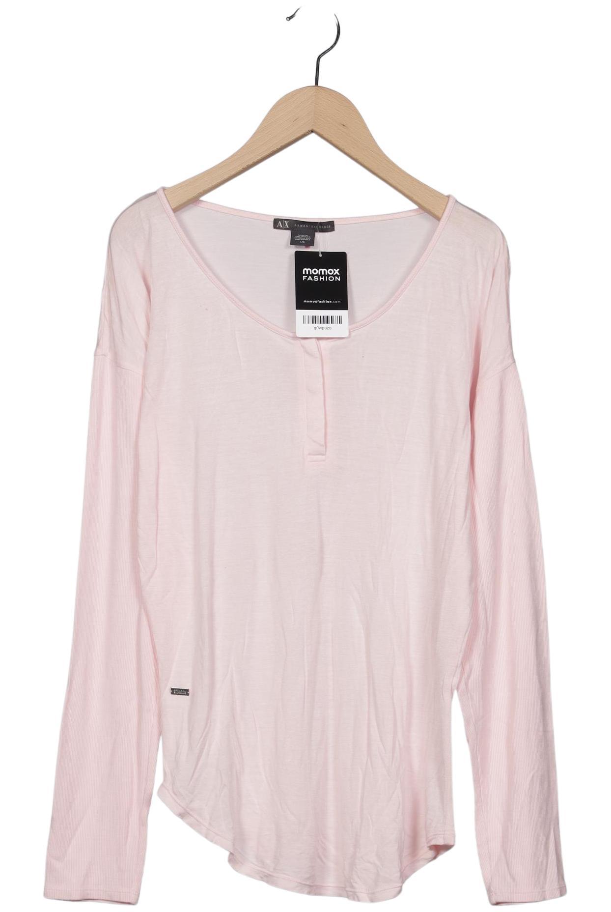 

AX Armani Exchange Damen Langarmshirt, pink, Gr. 42