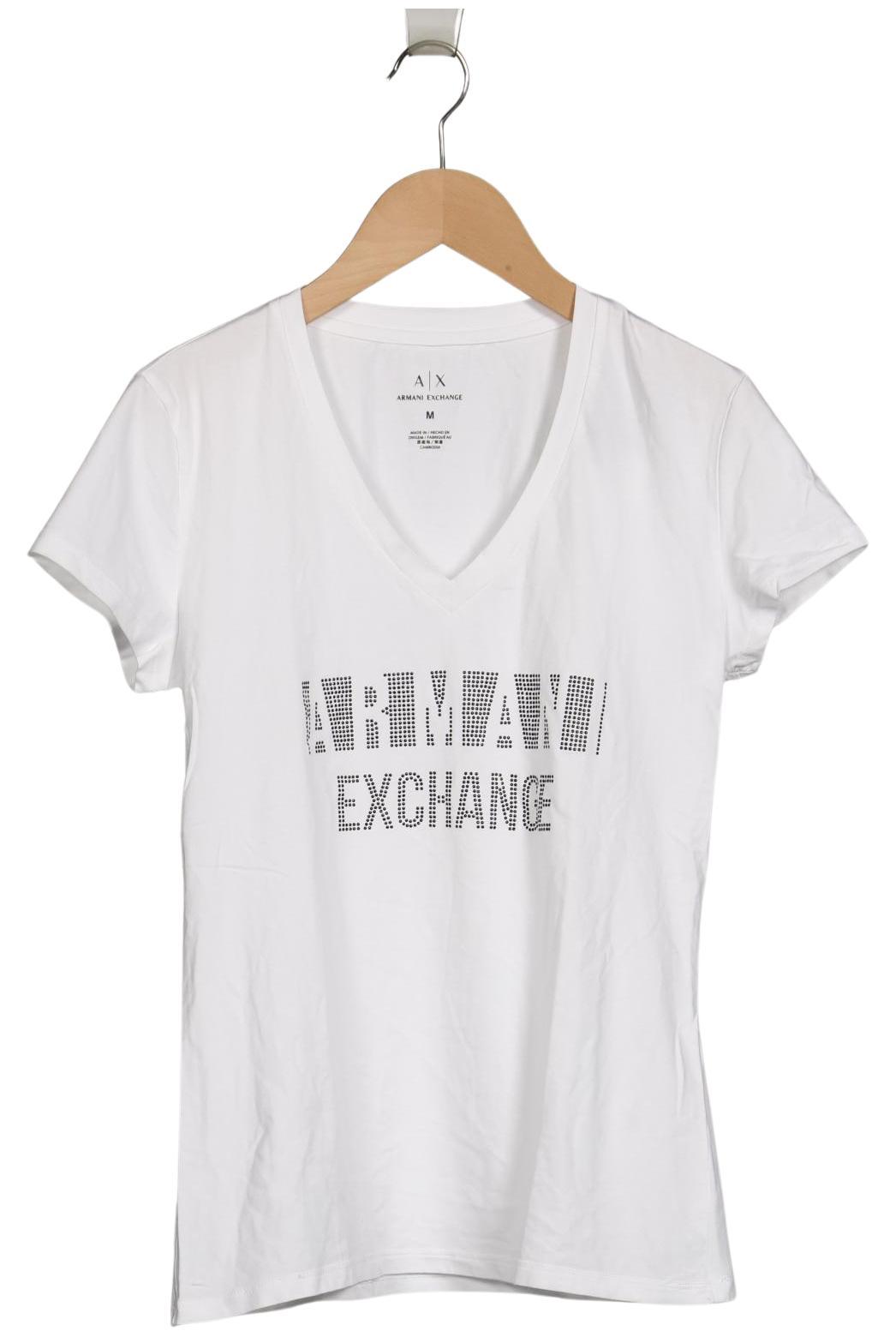 

AX Armani Exchange Damen T-Shirt, weiß, Gr. 38