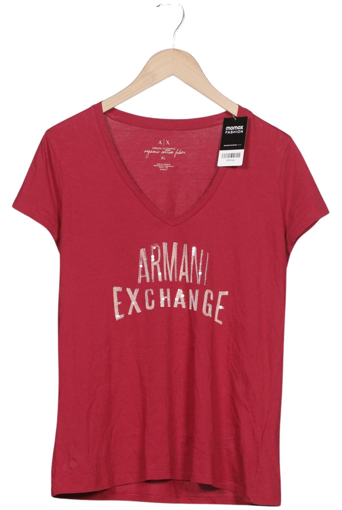 

AX Armani Exchange Damen T-Shirt, pink, Gr. 44