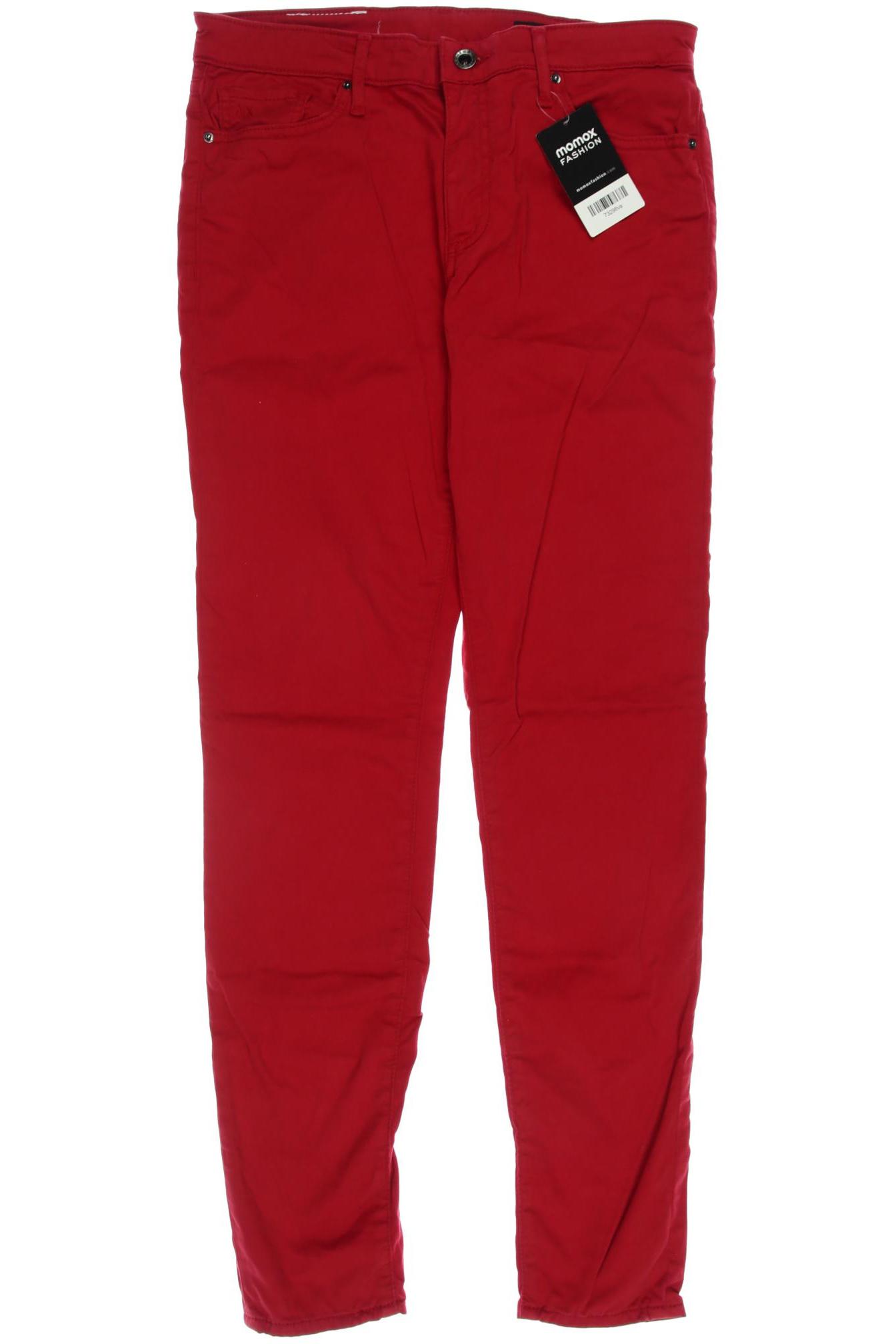 

AX Armani Exchange Damen Stoffhose, rot, Gr. 28