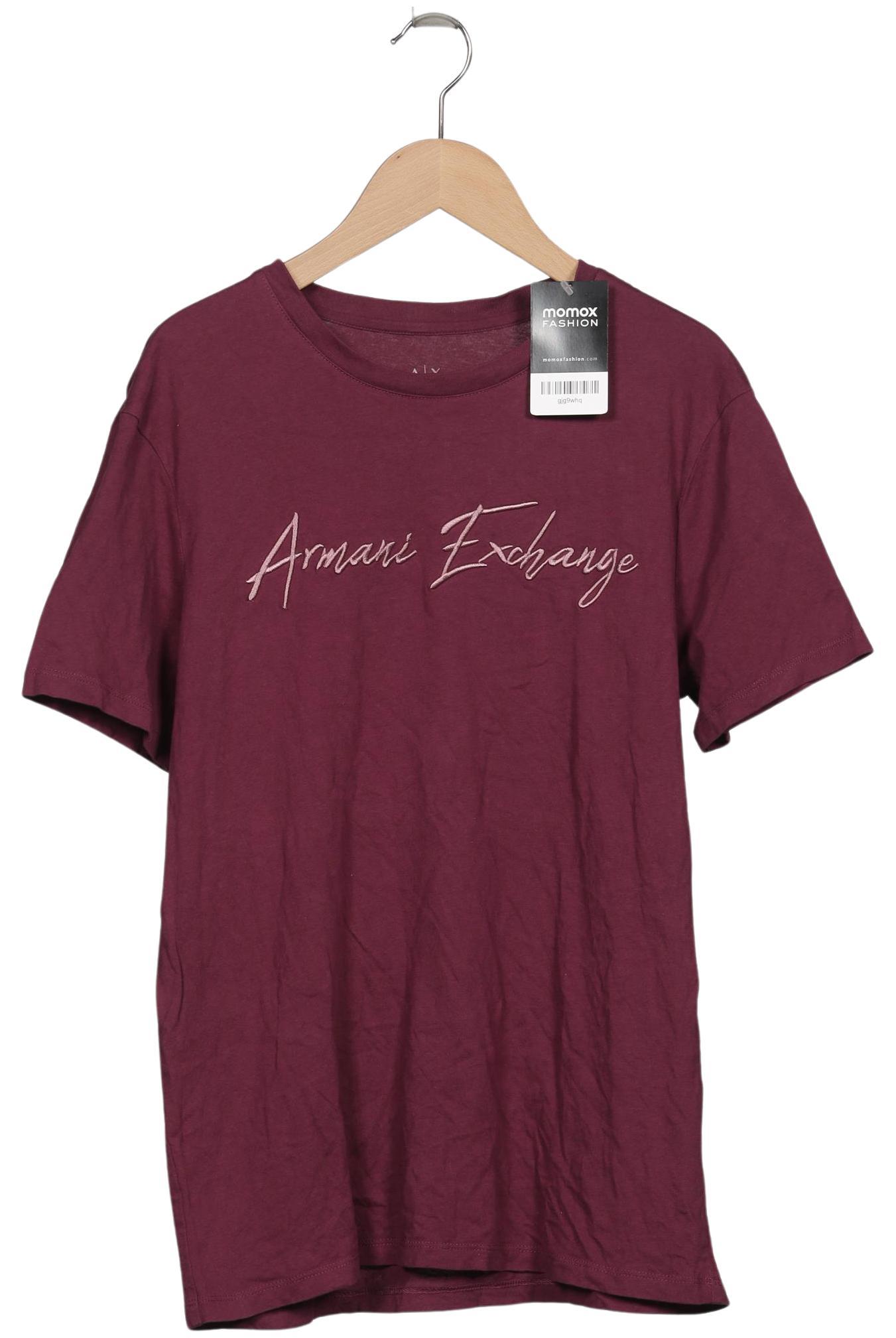 

AX Armani Exchange Herren T-Shirt, bordeaux, Gr. 48