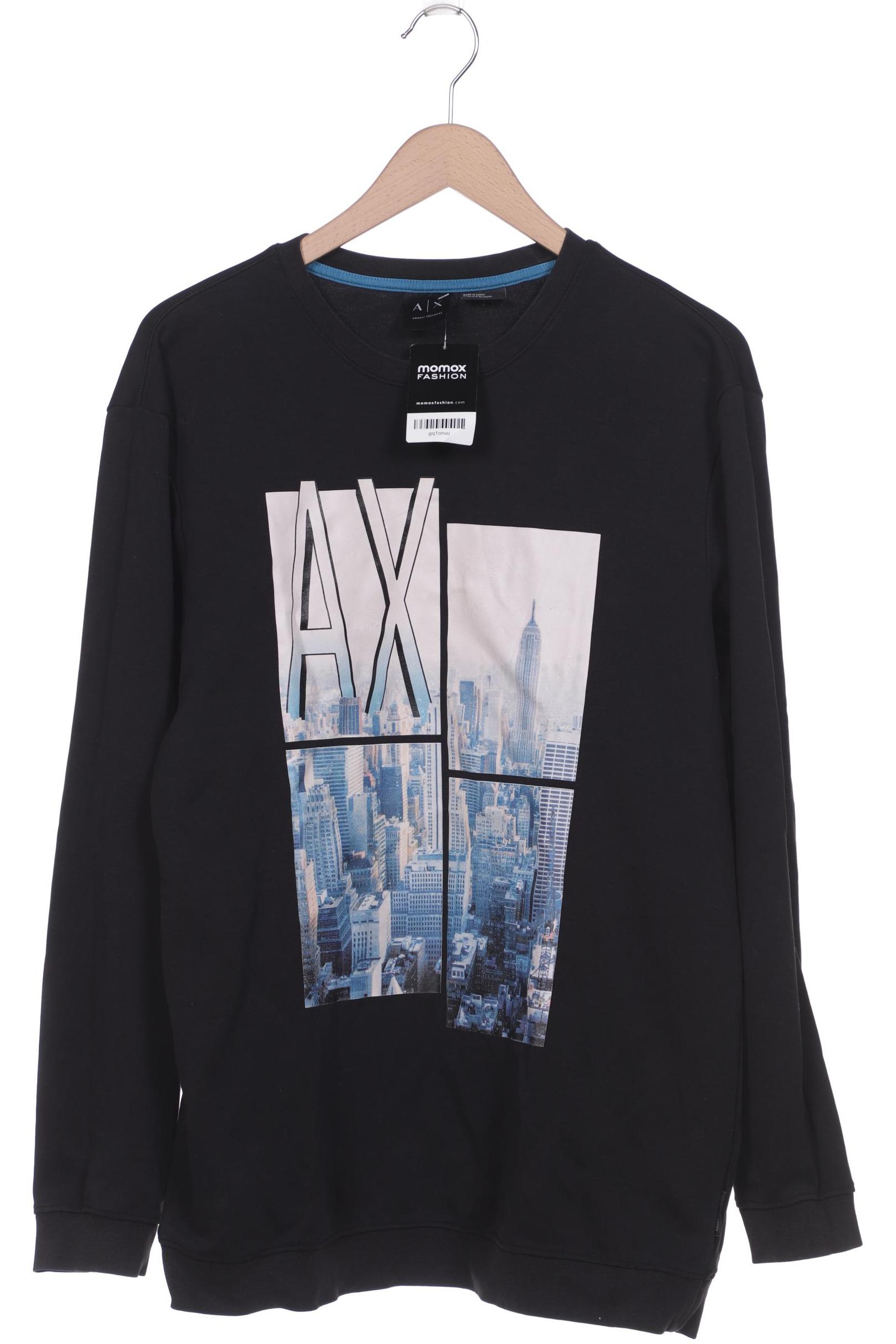 

AX Armani Exchange Herren Sweatshirt, schwarz