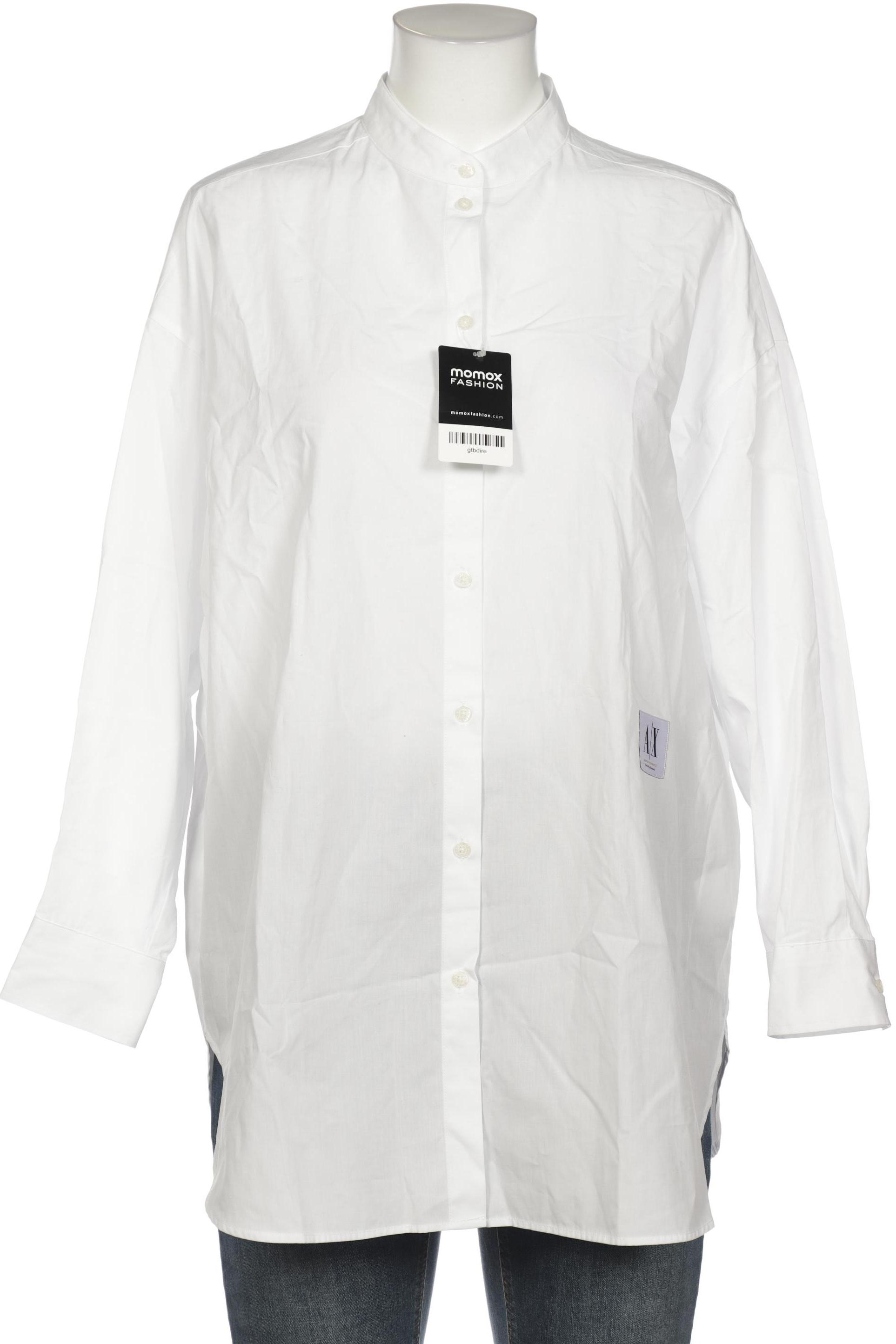 

AX Armani Exchange Damen Bluse, weiß