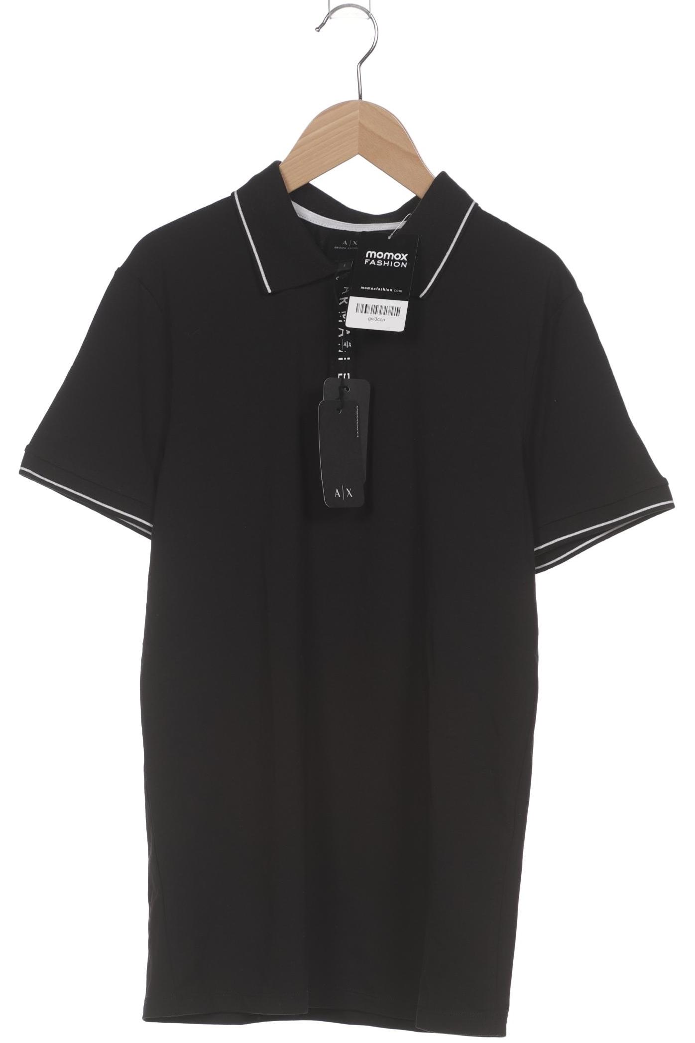

AX Armani Exchange Herren Poloshirt, schwarz, Gr. 46
