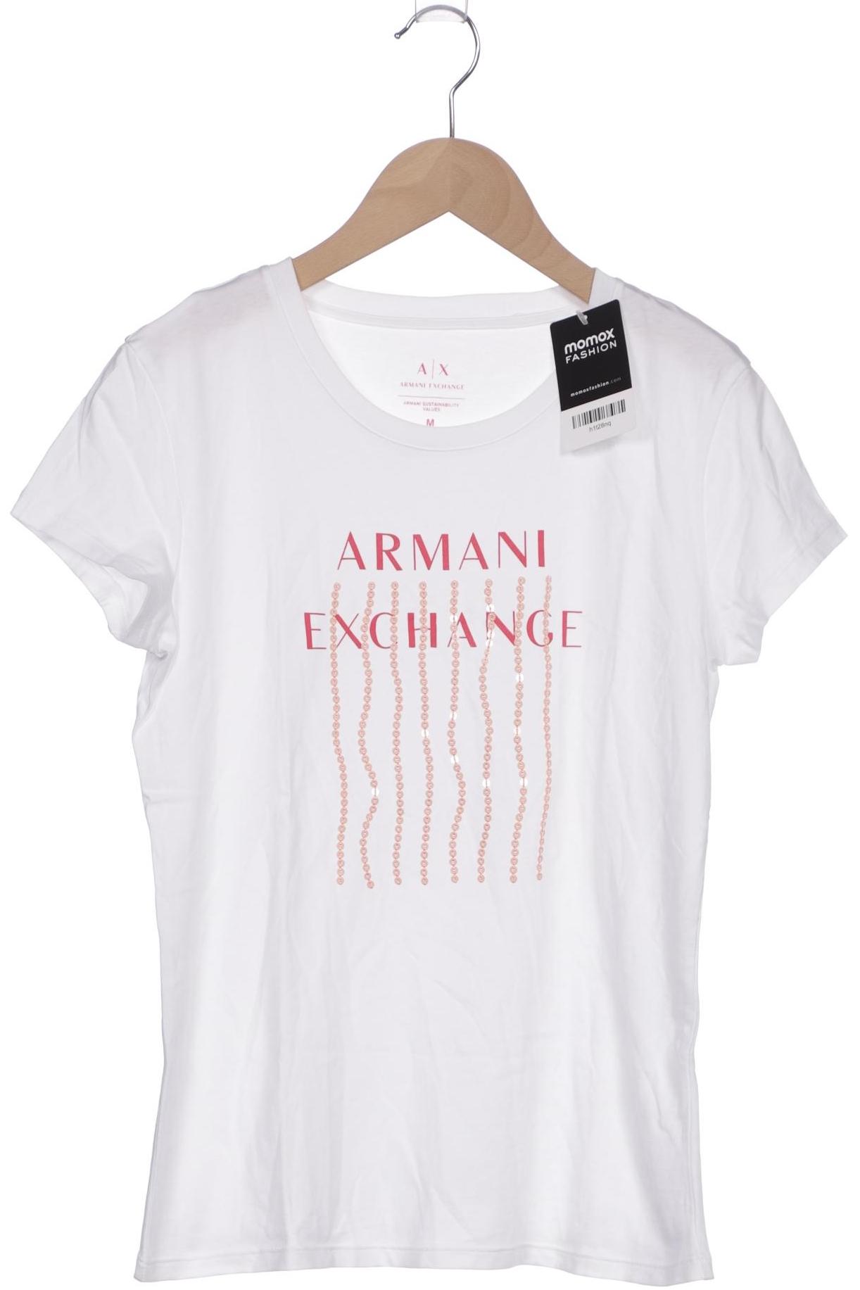

AX Armani Exchange Damen T-Shirt, weiß, Gr. 38