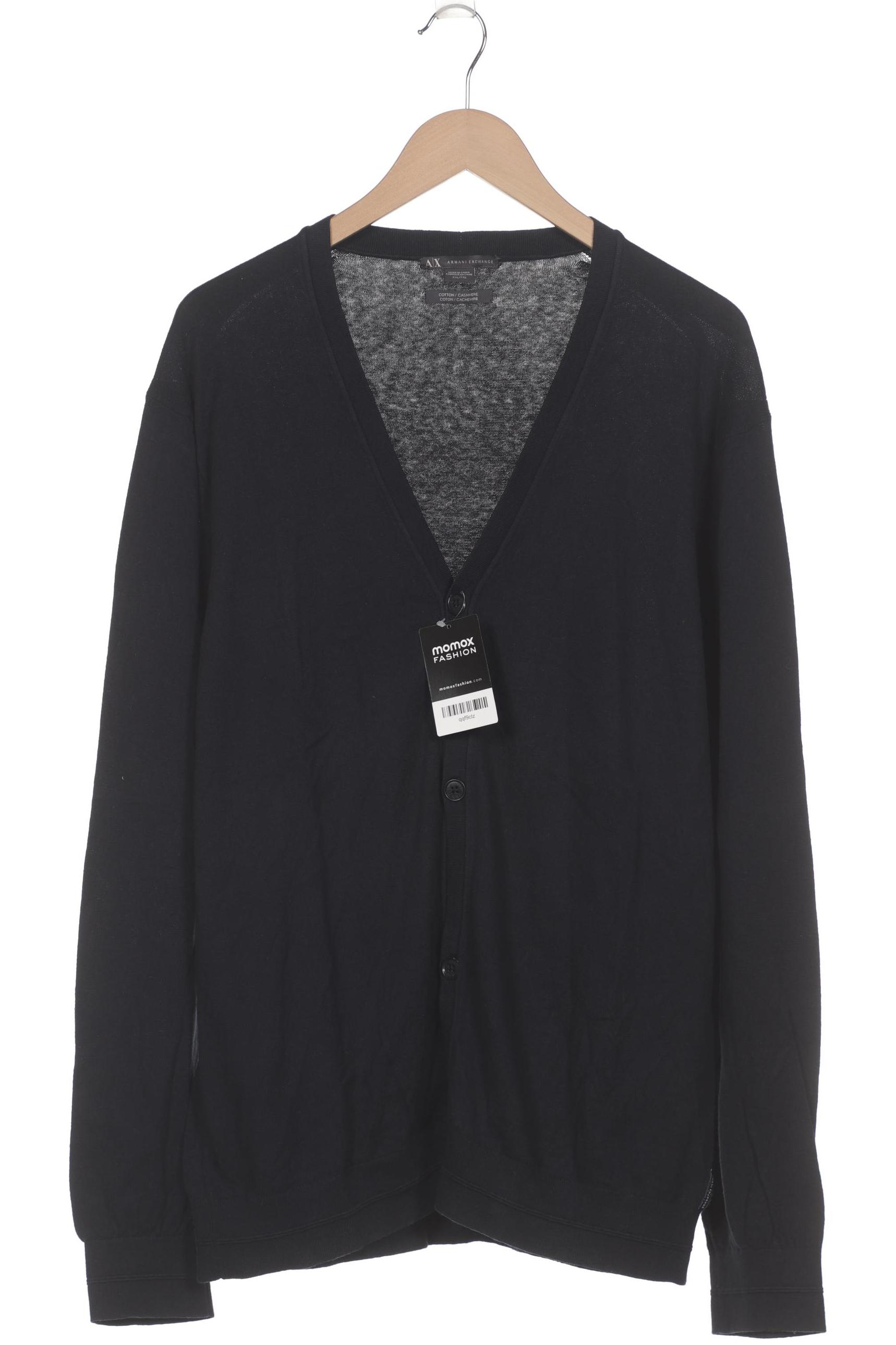 

AX Armani Exchange Herren Strickjacke, marineblau, Gr. 56