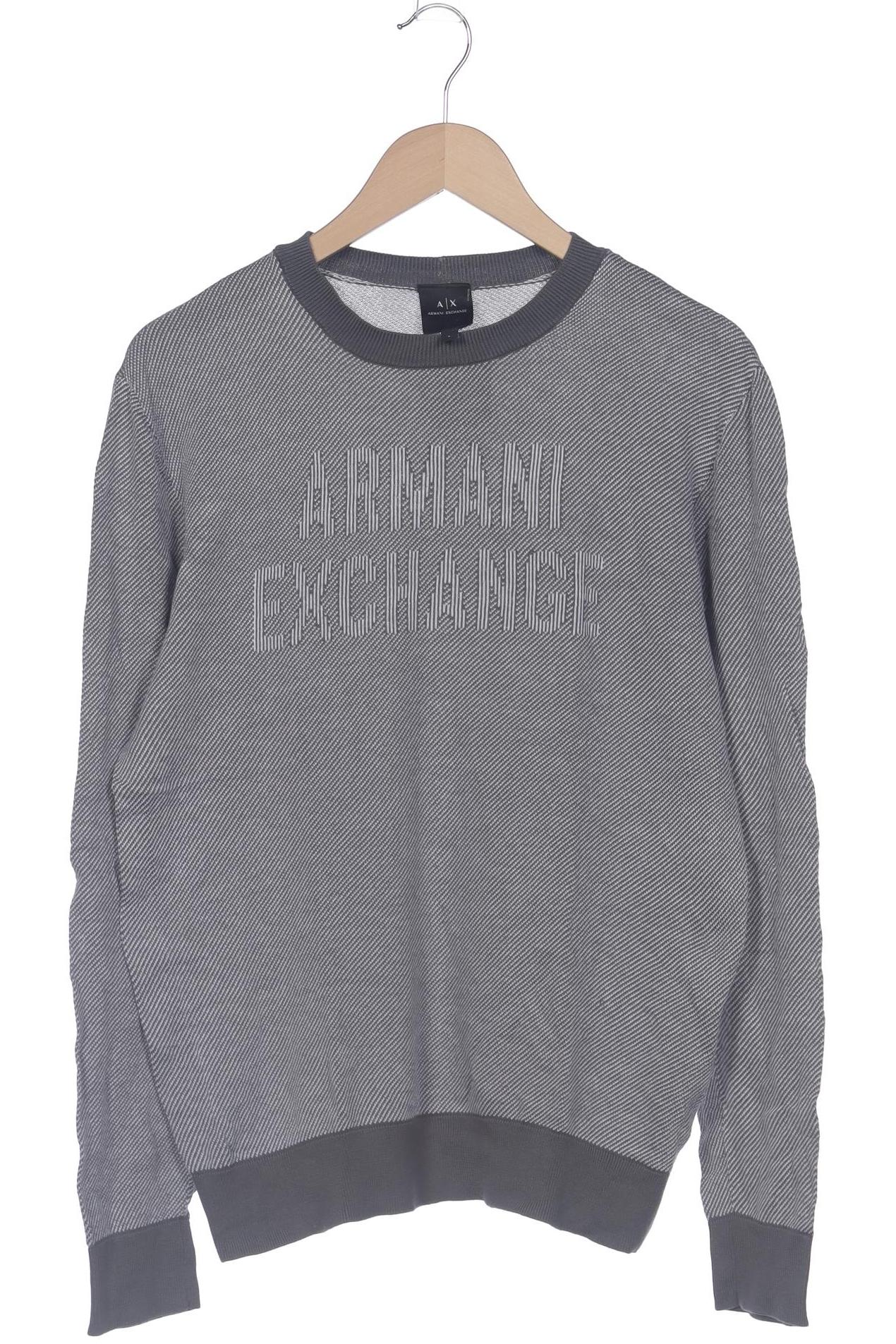 

AX Armani Exchange Herren Pullover, grau, Gr. 52