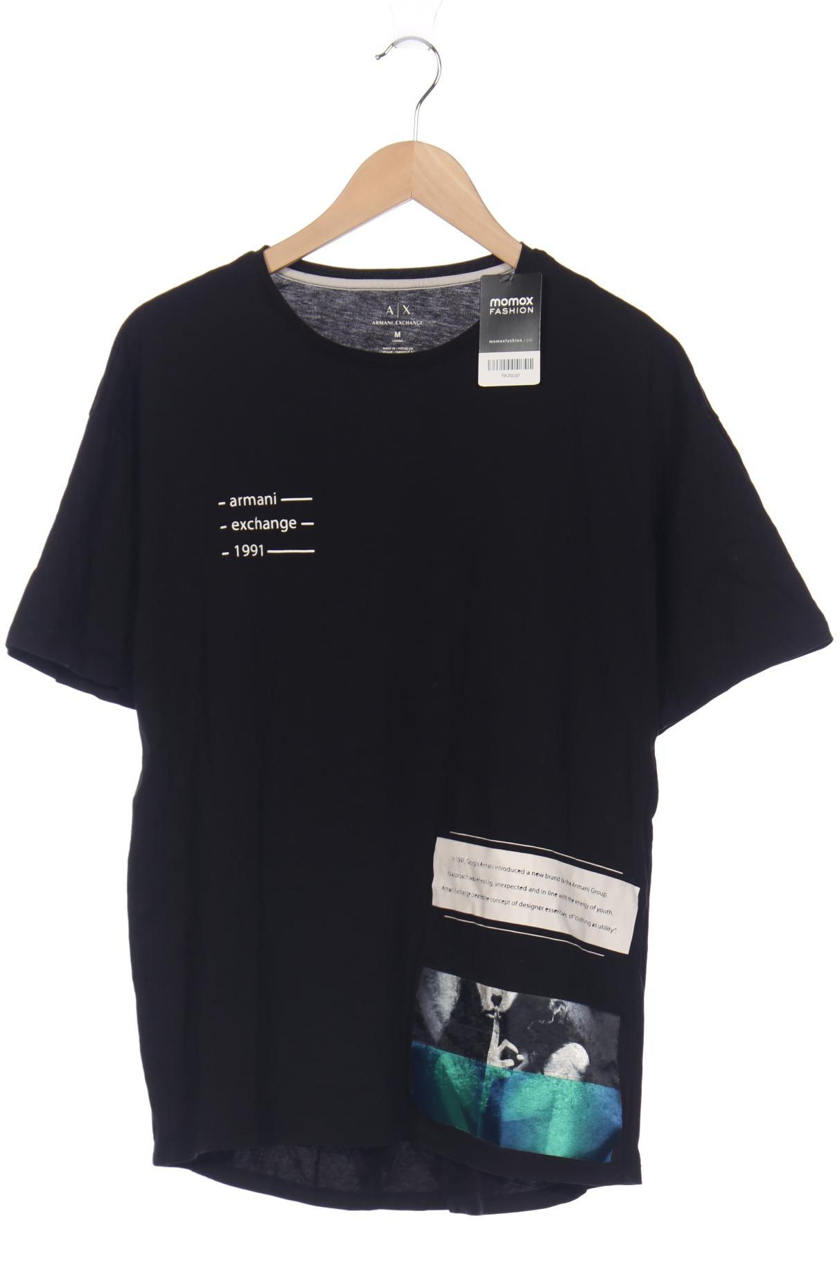 

AX Armani Exchange Herren T-Shirt, schwarz