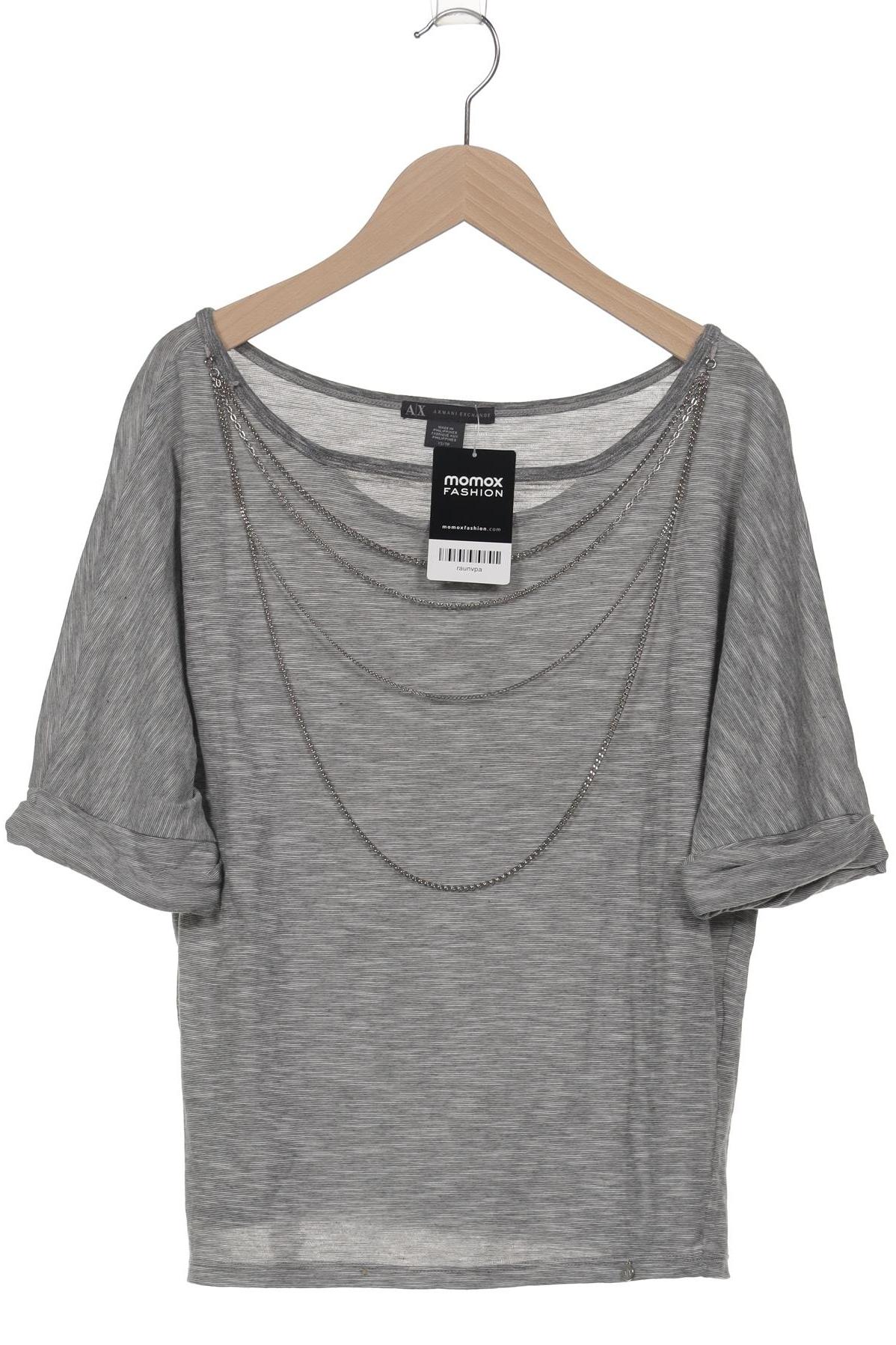 

AX Armani Exchange Damen T-Shirt, grau, Gr. 34