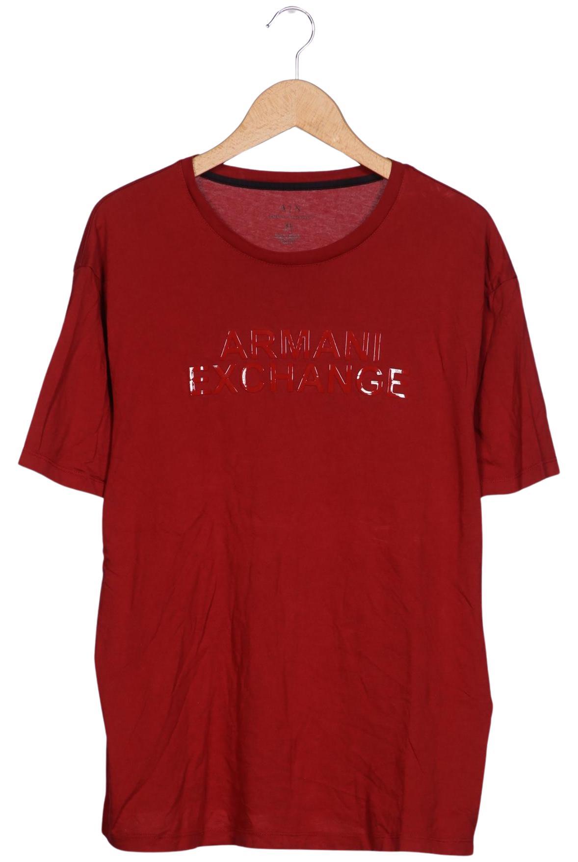 

AX Armani Exchange Herren T-Shirt, rot, Gr. 54
