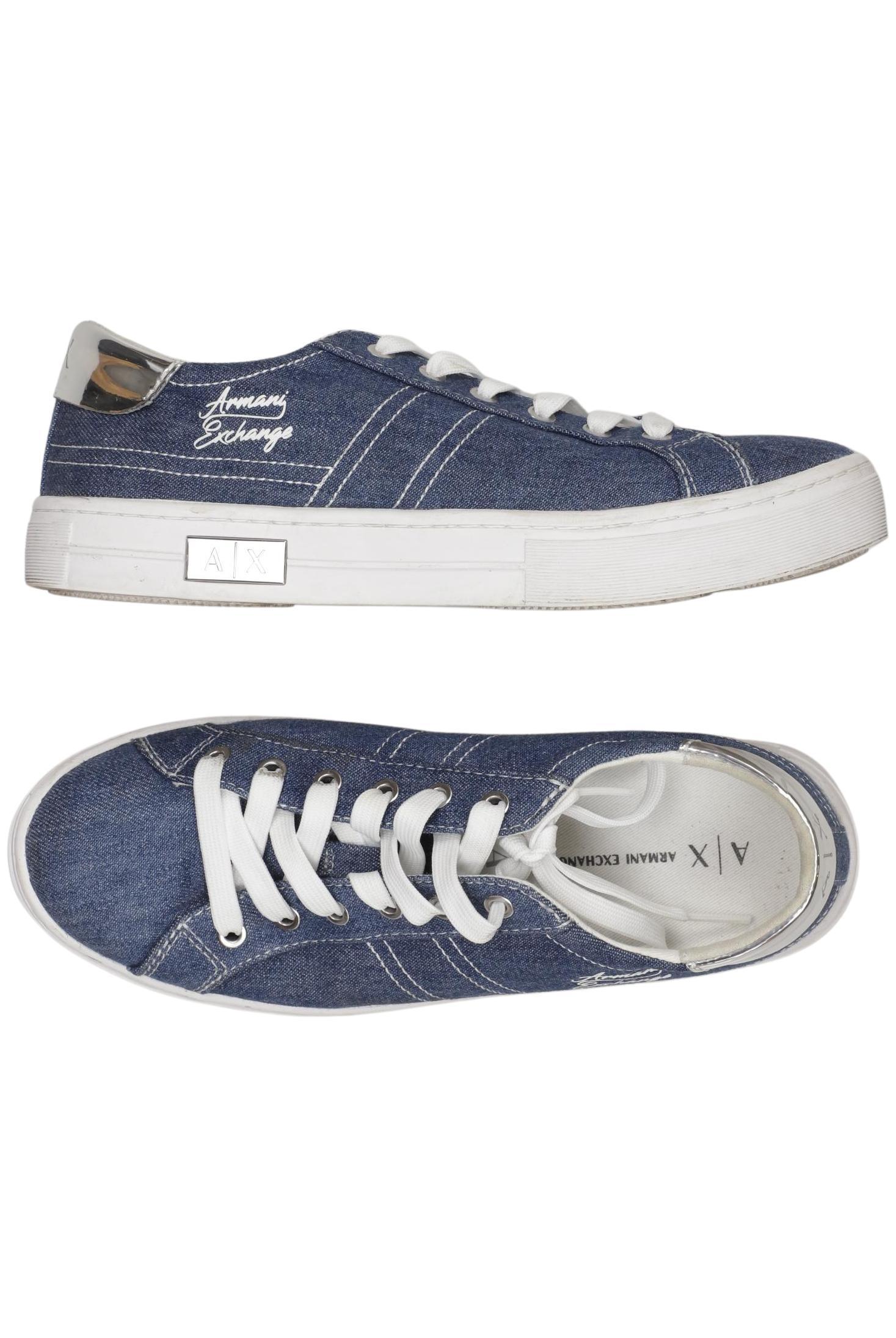 

AX Armani Exchange Damen Sneakers, blau, Gr. 37