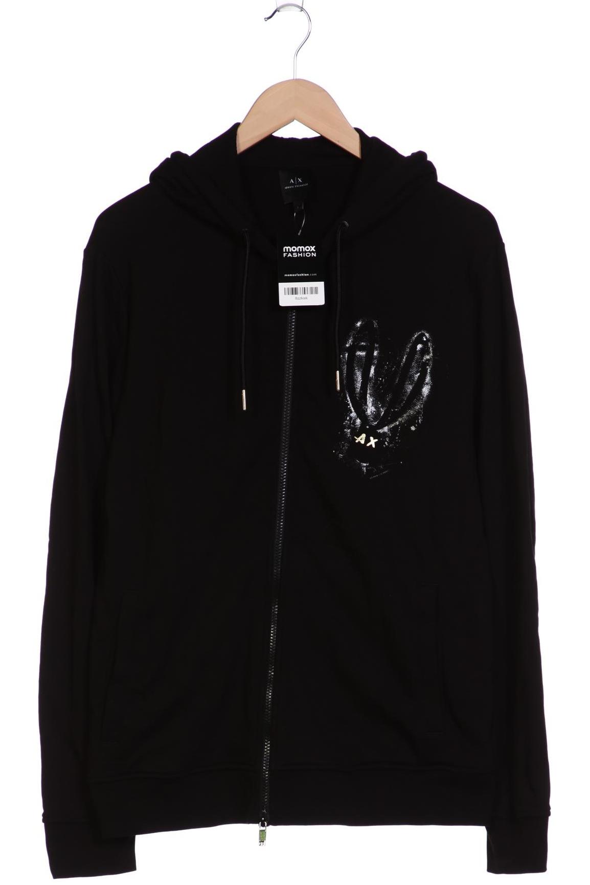 

AX Armani Exchange Herren Kapuzenpullover, schwarz, Gr. 52