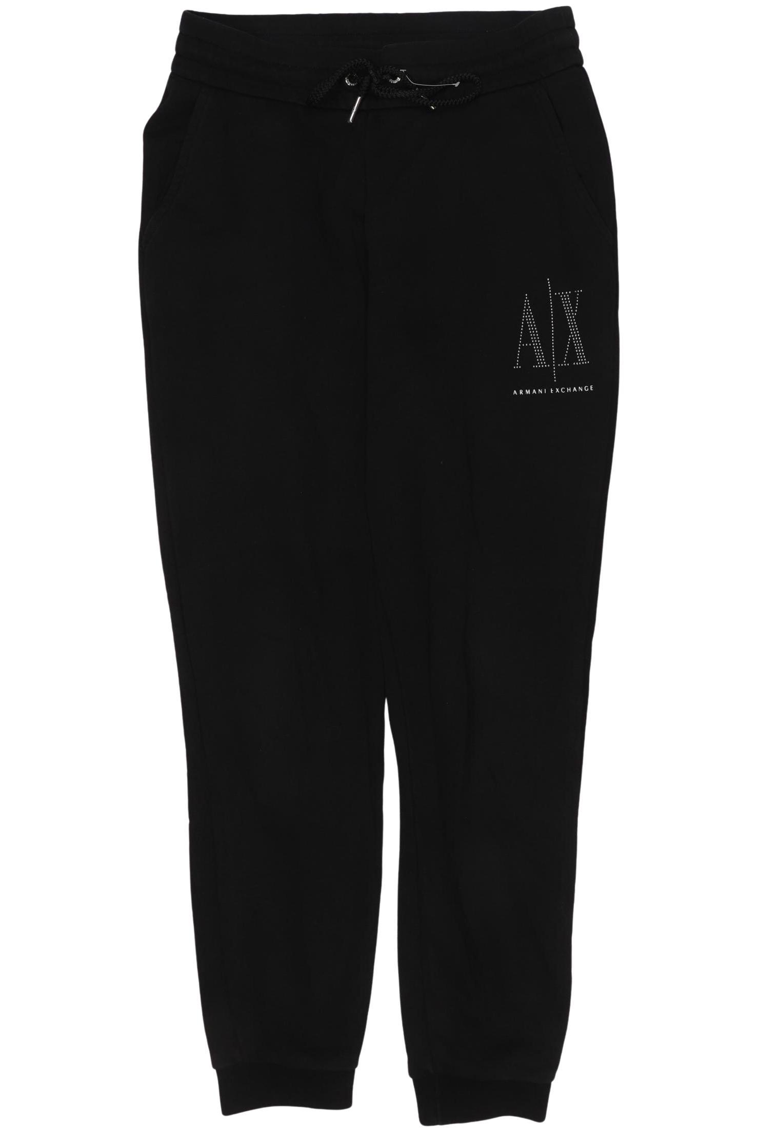 

AX Armani Exchange Damen Stoffhose, schwarz, Gr. 0