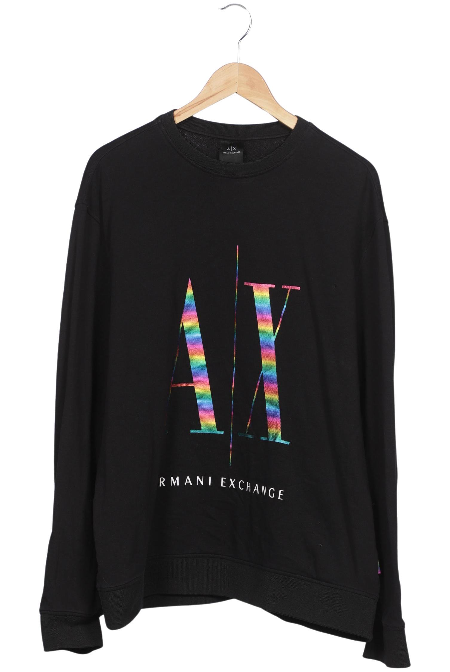 

AX Armani Exchange Herren Sweatshirt, schwarz, Gr. 56