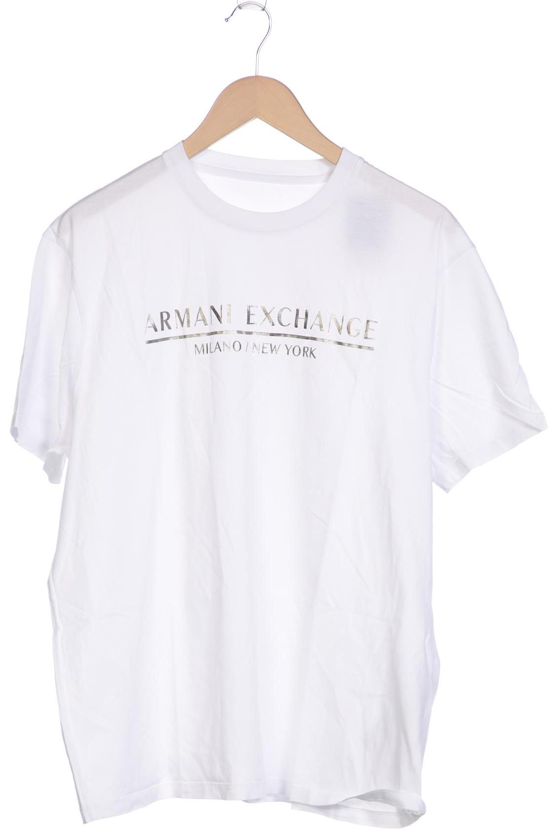 

AX Armani Exchange Herren T-Shirt, weiß
