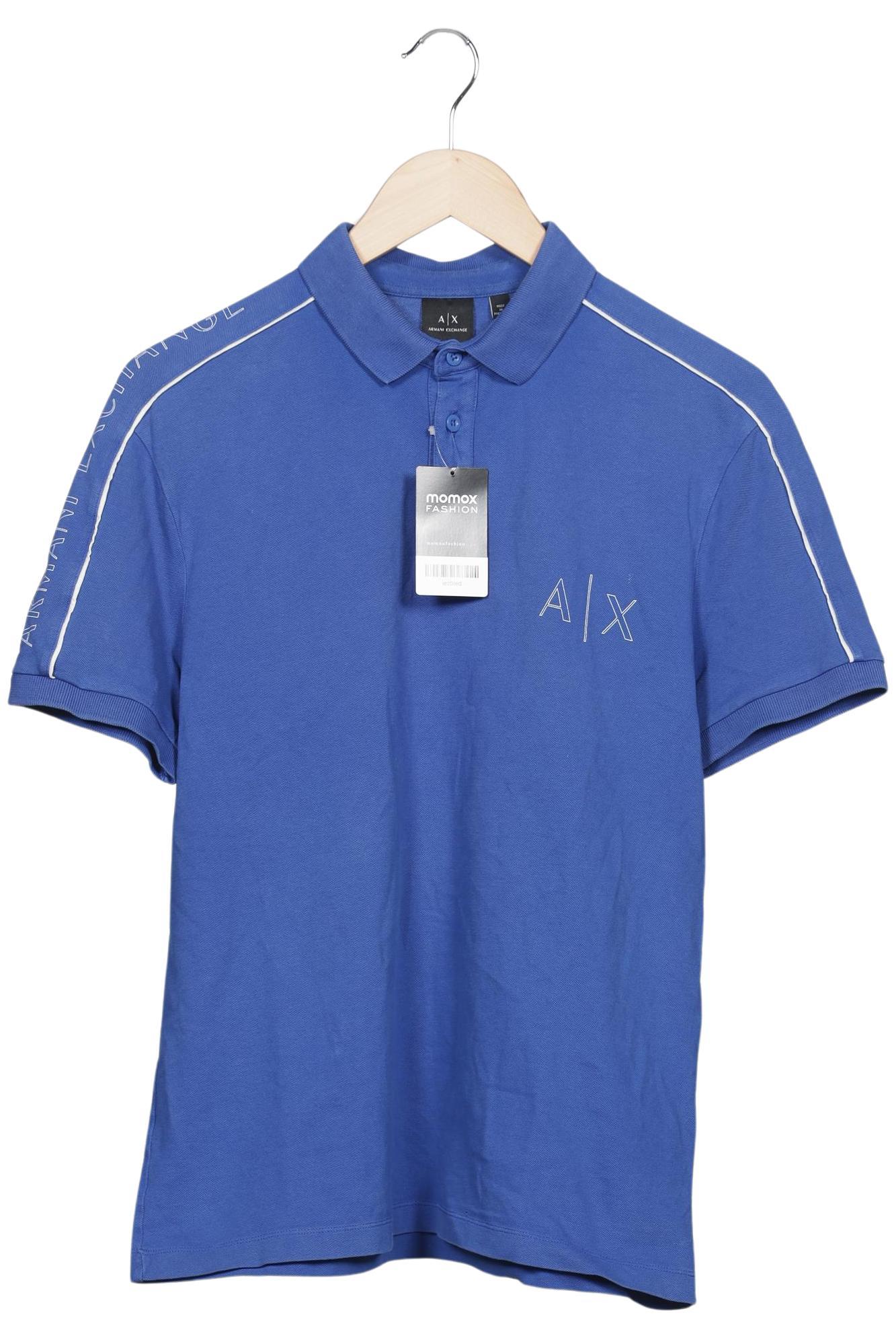 

AX Armani Exchange Herren Poloshirt, blau, Gr. 48