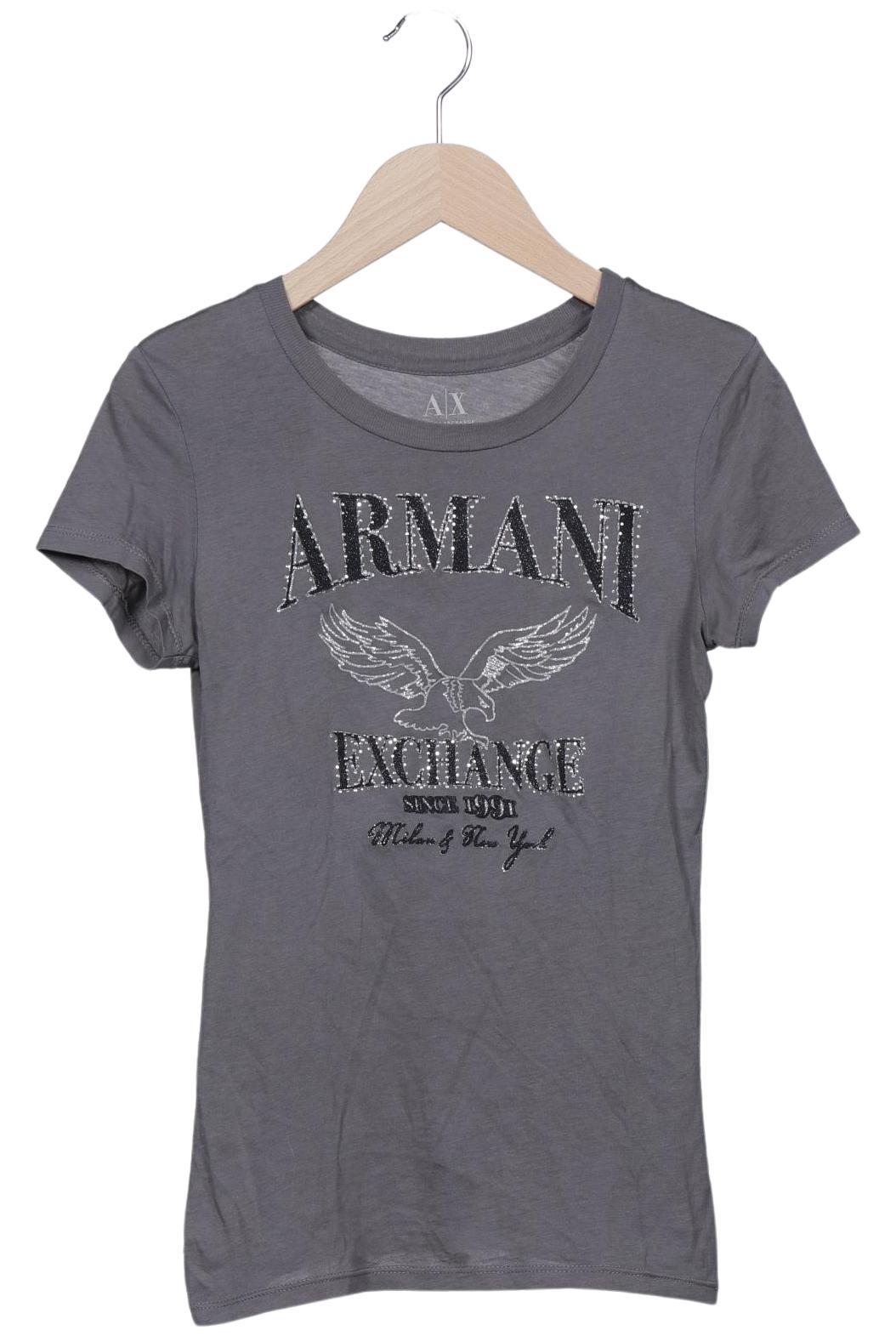 

AX Armani Exchange Damen T-Shirt, grau, Gr. 34