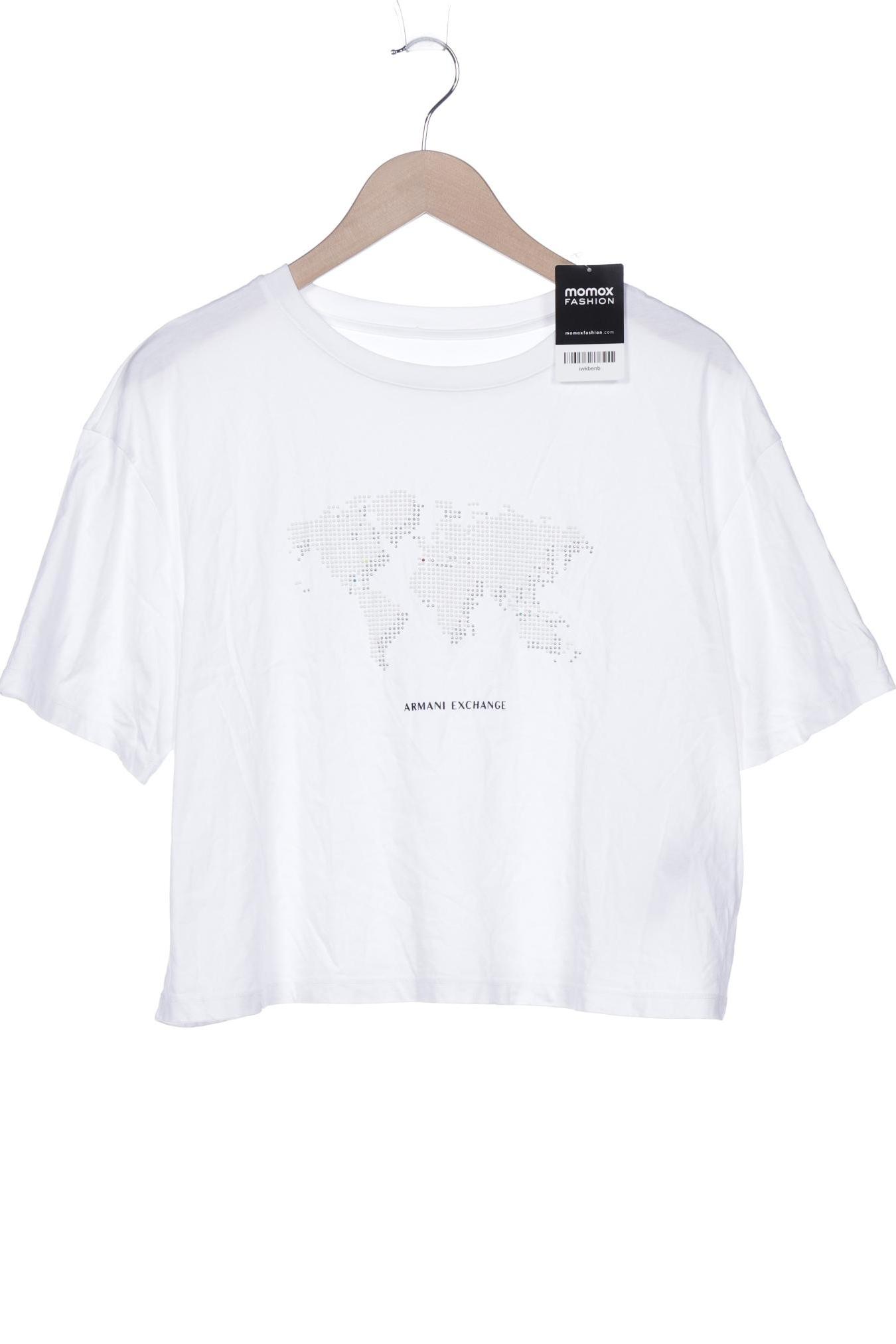 

AX Armani Exchange Damen T-Shirt, weiß, Gr. 42